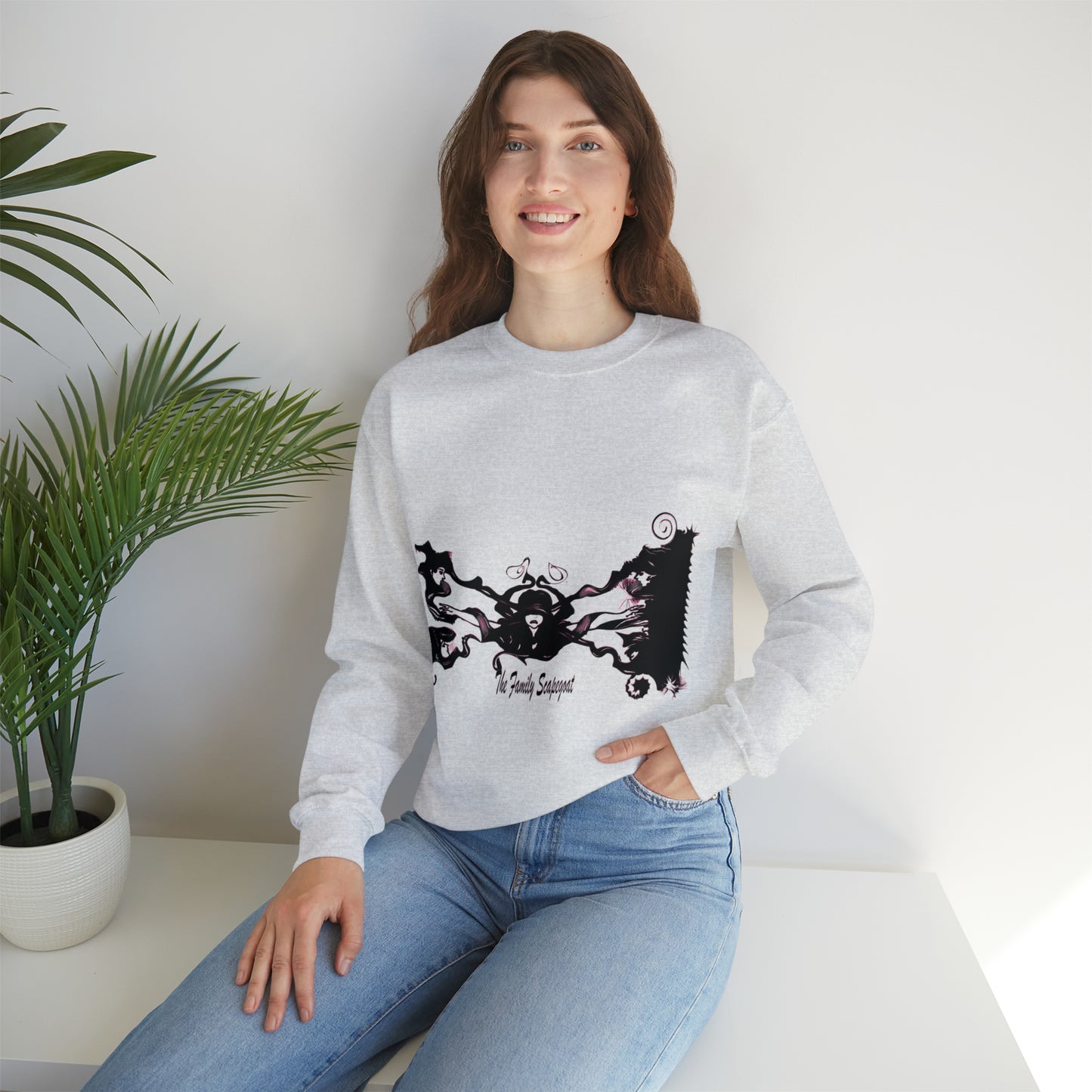 The Family Scapegoat Unisex Heavy Blend™ Crewneck Sweatshirt