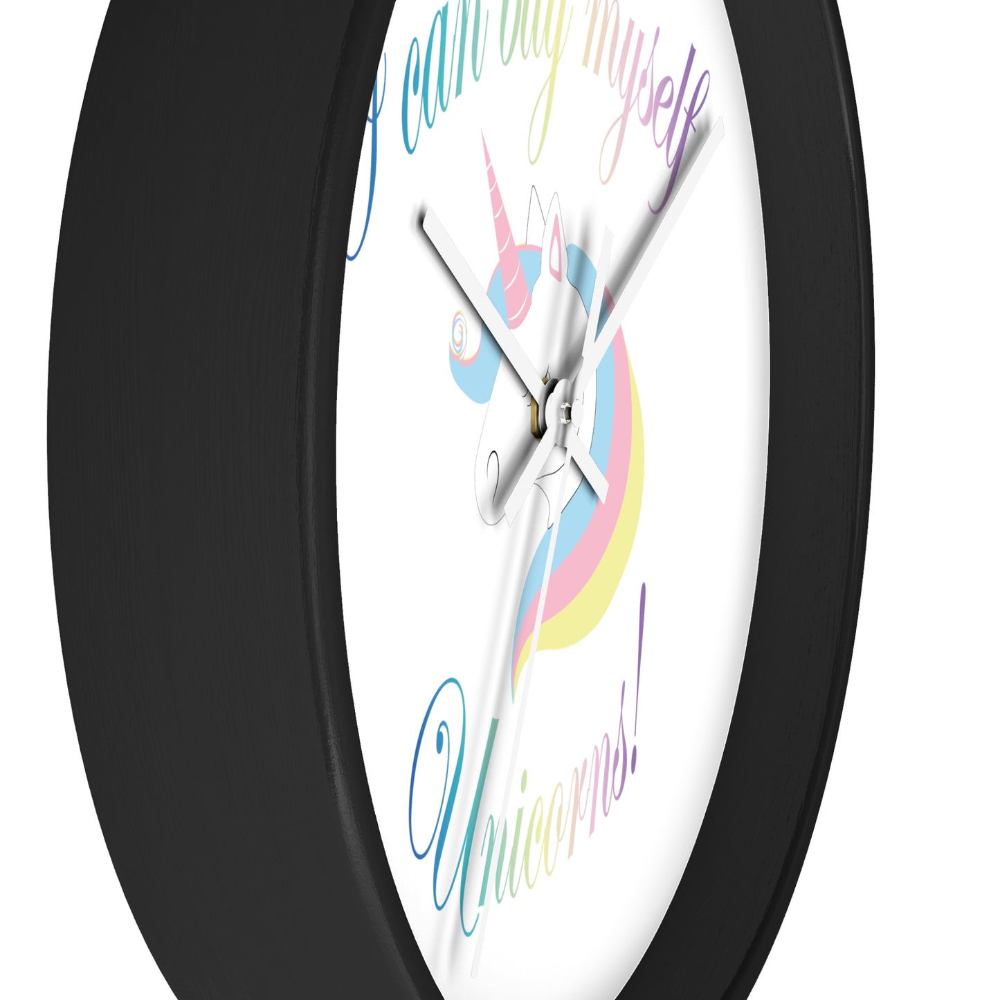 I Can Buy Myself Unicorns! Wall Clock