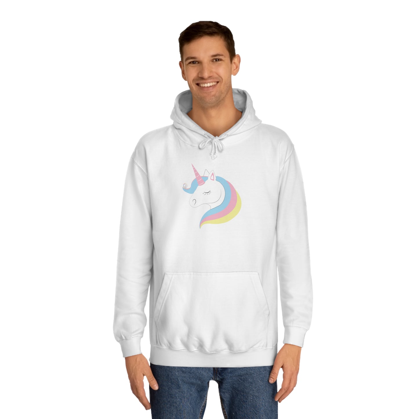 Unicorn Unisex College Hoodie