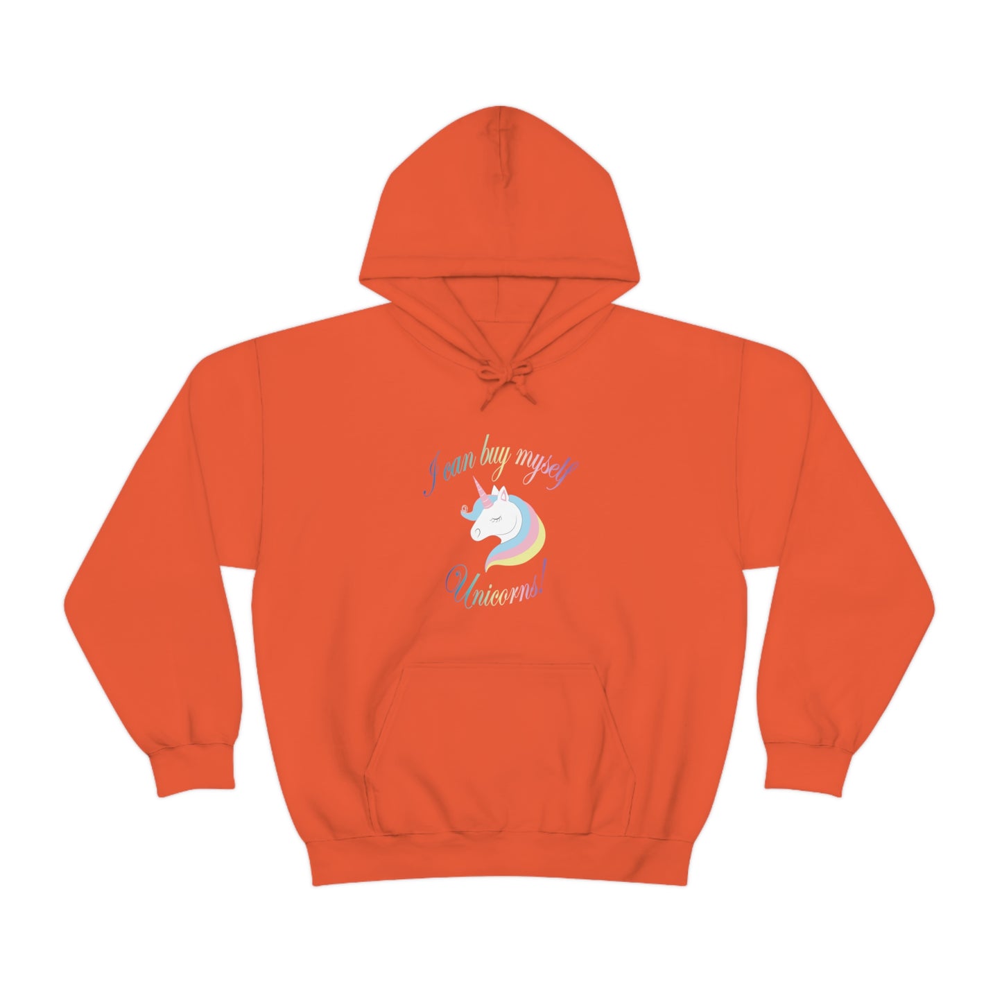 I Can Buy Myself Unicorns! Unisex Heavy Blend™ Hooded Sweatshirt