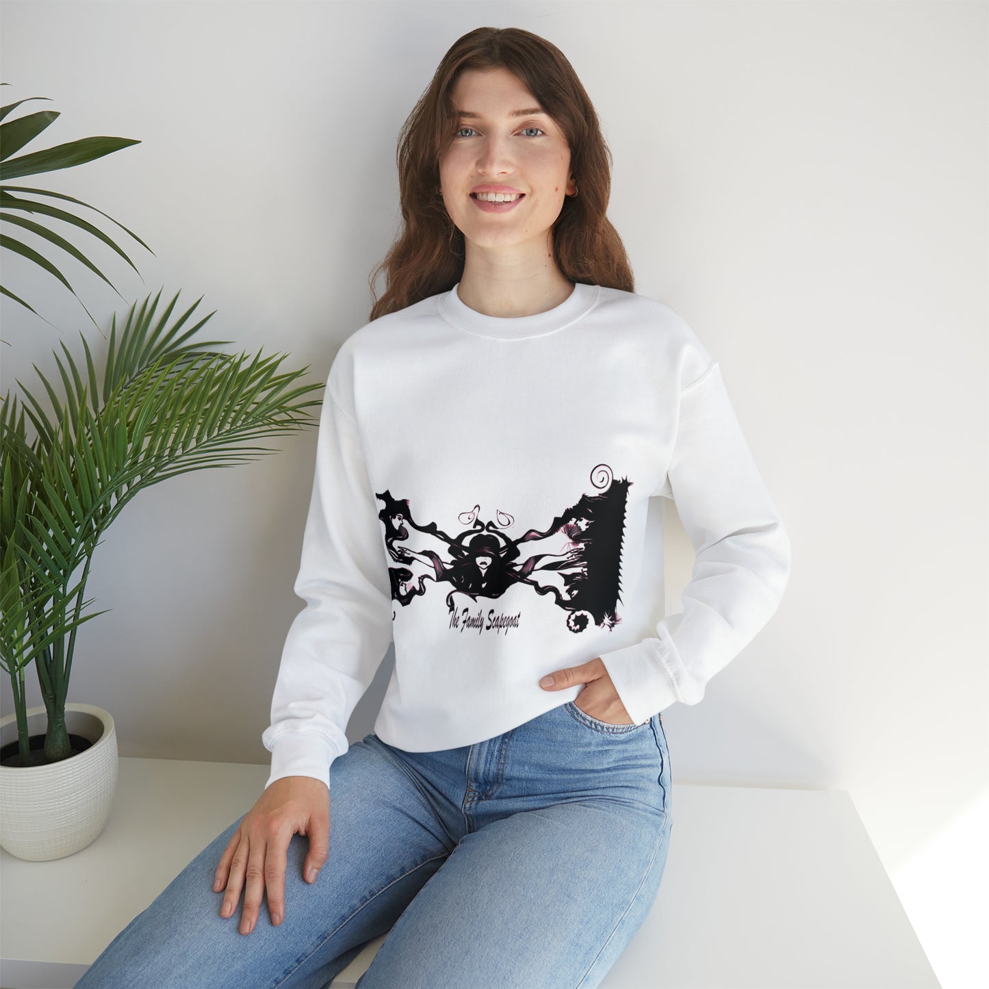 The Family Scapegoat Unisex Heavy Blend™ Crewneck Sweatshirt