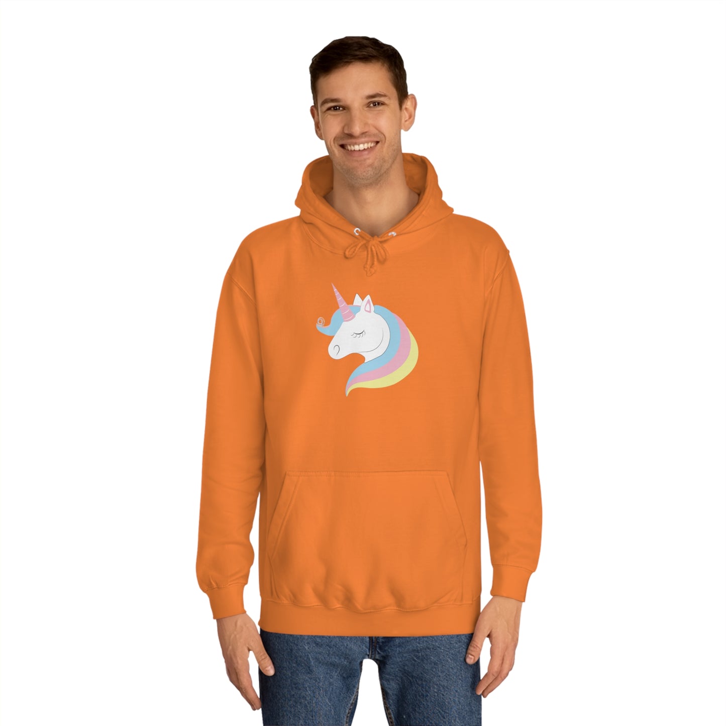 Unicorn Unisex College Hoodie