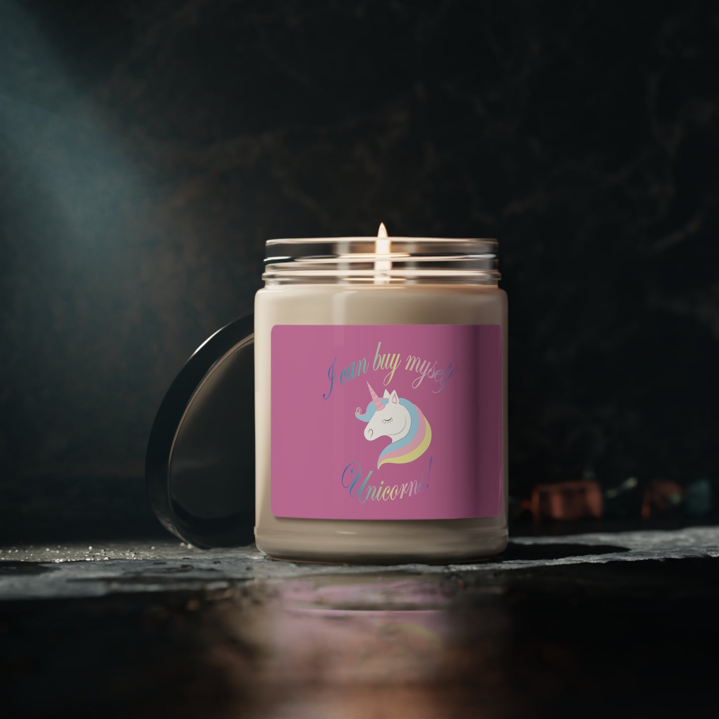 I Can Buy Myself Unicorns! Scented Soy Candle, 9oz