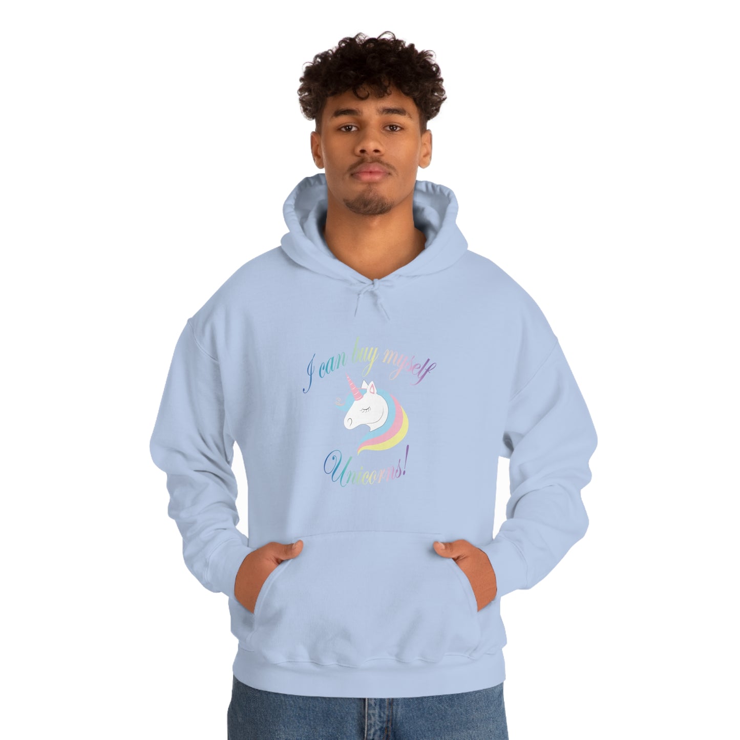 I Can Buy Myself Unicorns! Unisex Heavy Blend™ Hooded Sweatshirt