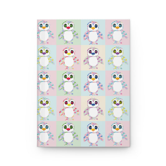 The Penguinies Pop Art Hardcover Journal Matte