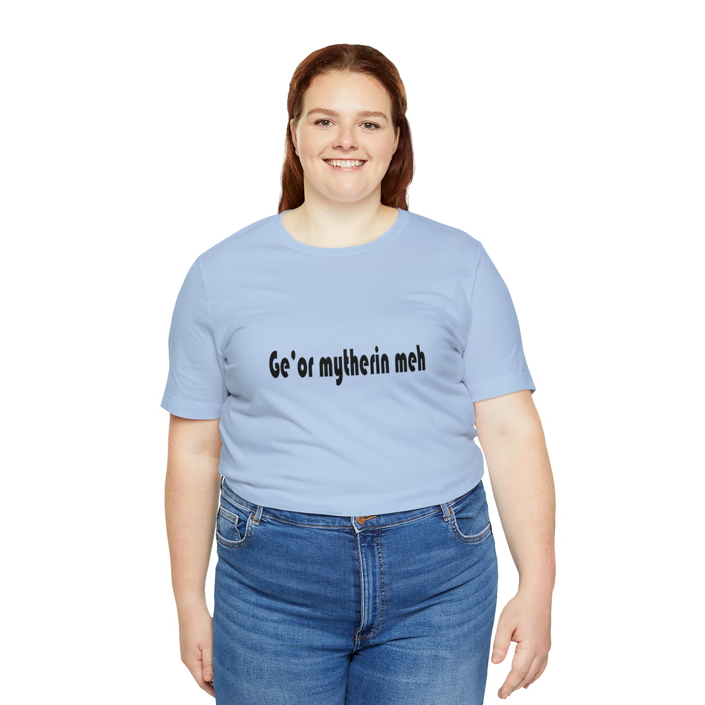 Gi'or mytherin meh Sheffield Dialect Typography Unisex Jersey Short Sleeve Tee