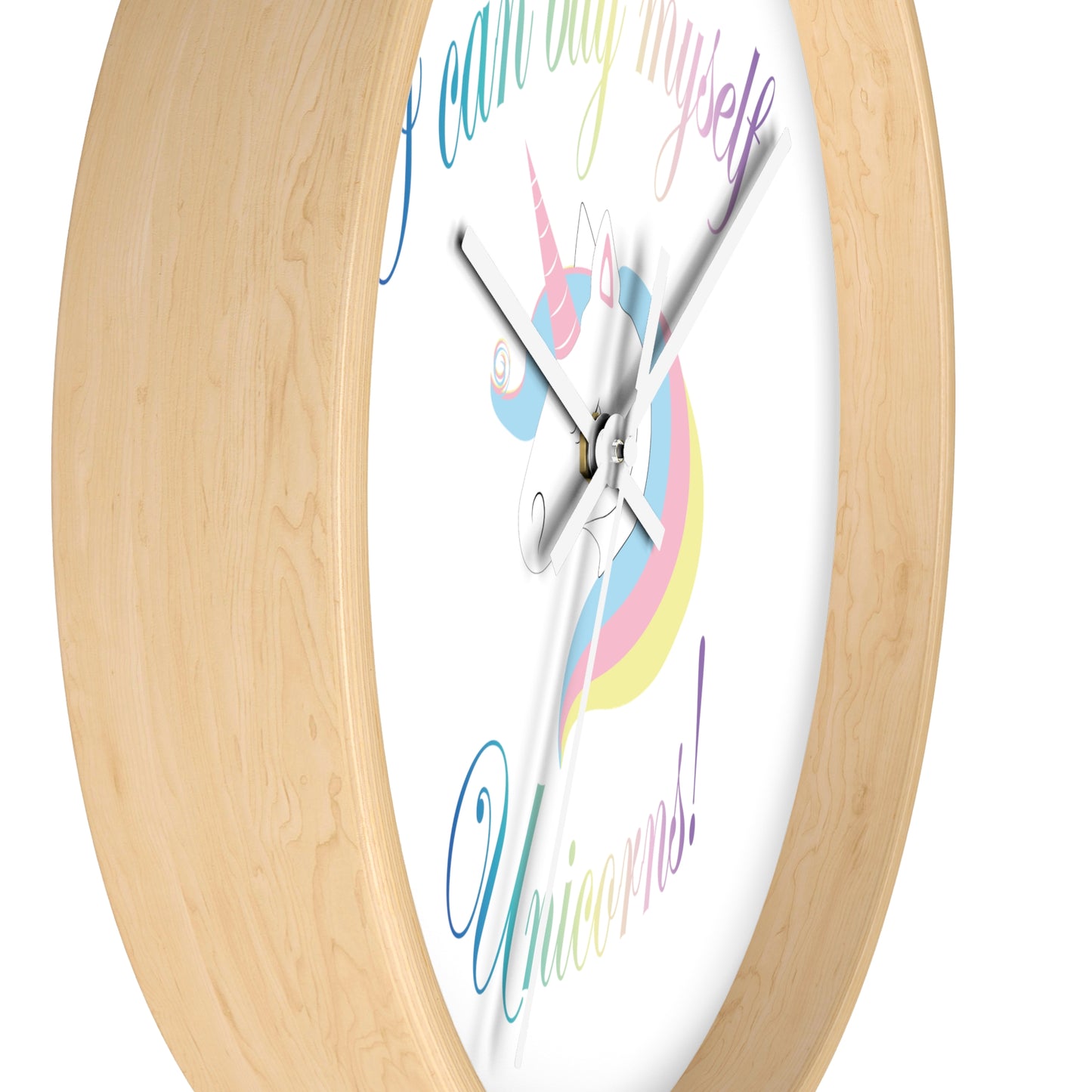 I Can Buy Myself Unicorns! Wall Clock