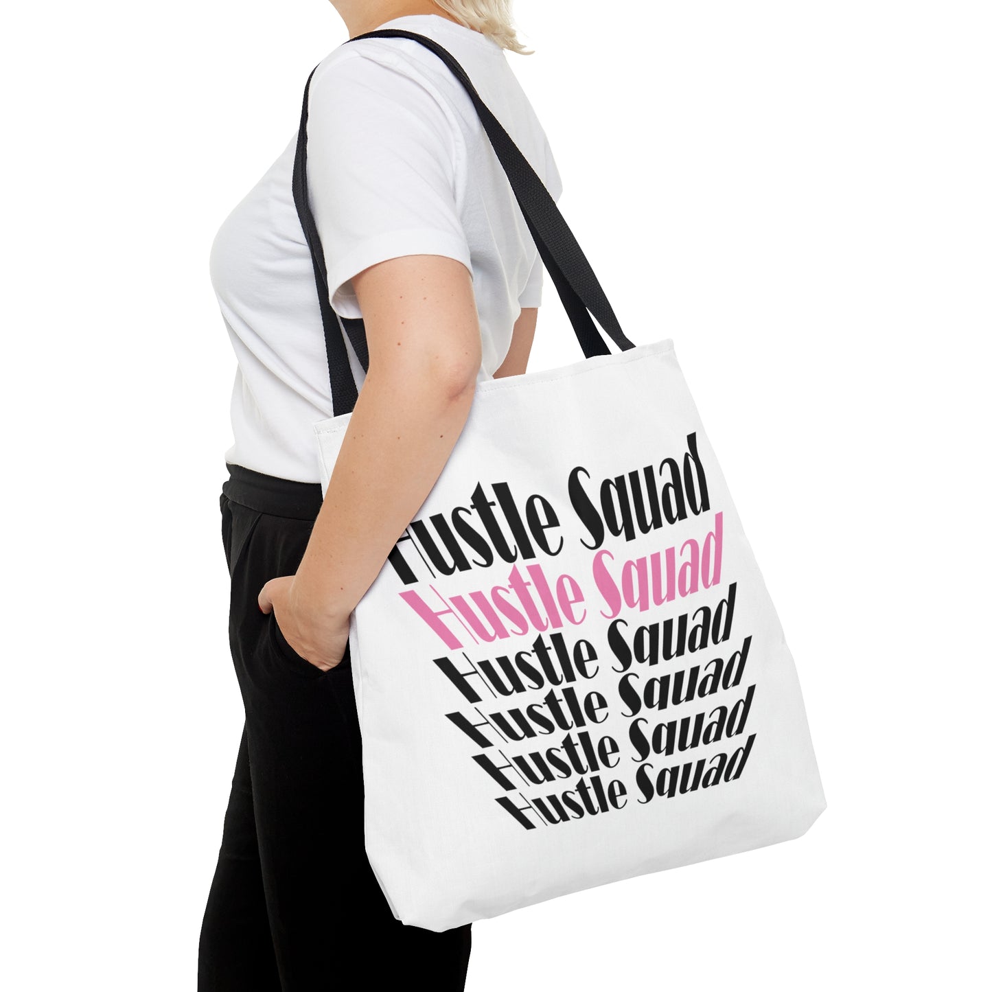 Hustle Squad Tote Bag (AOP)