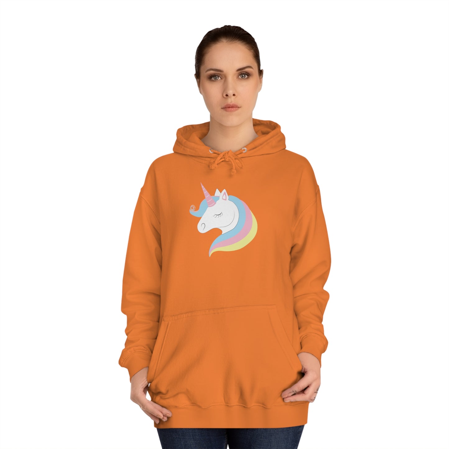 Unicorn Unisex College Hoodie