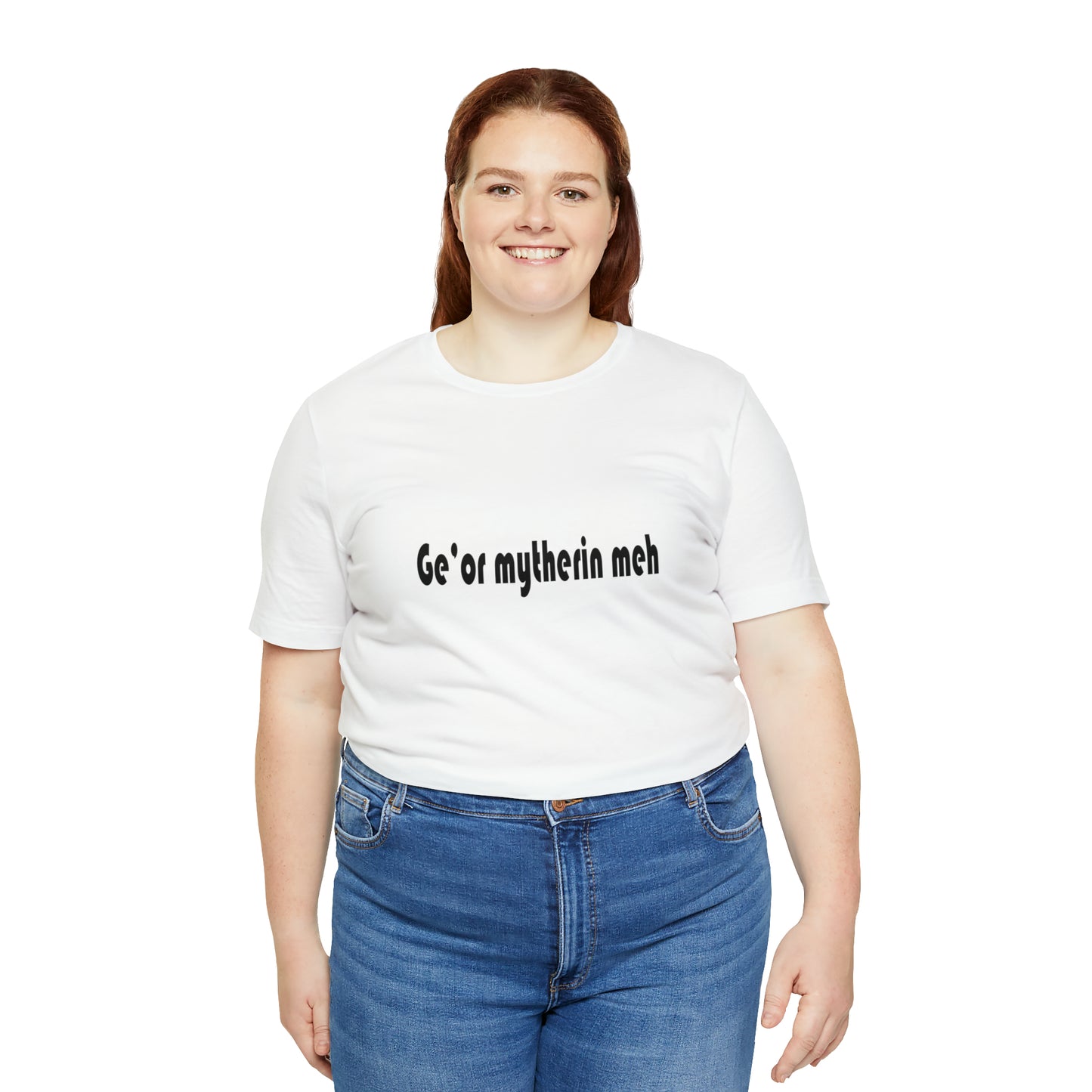 Gi'or mytherin meh Sheffield Dialect Typography Unisex Jersey Short Sleeve Tee