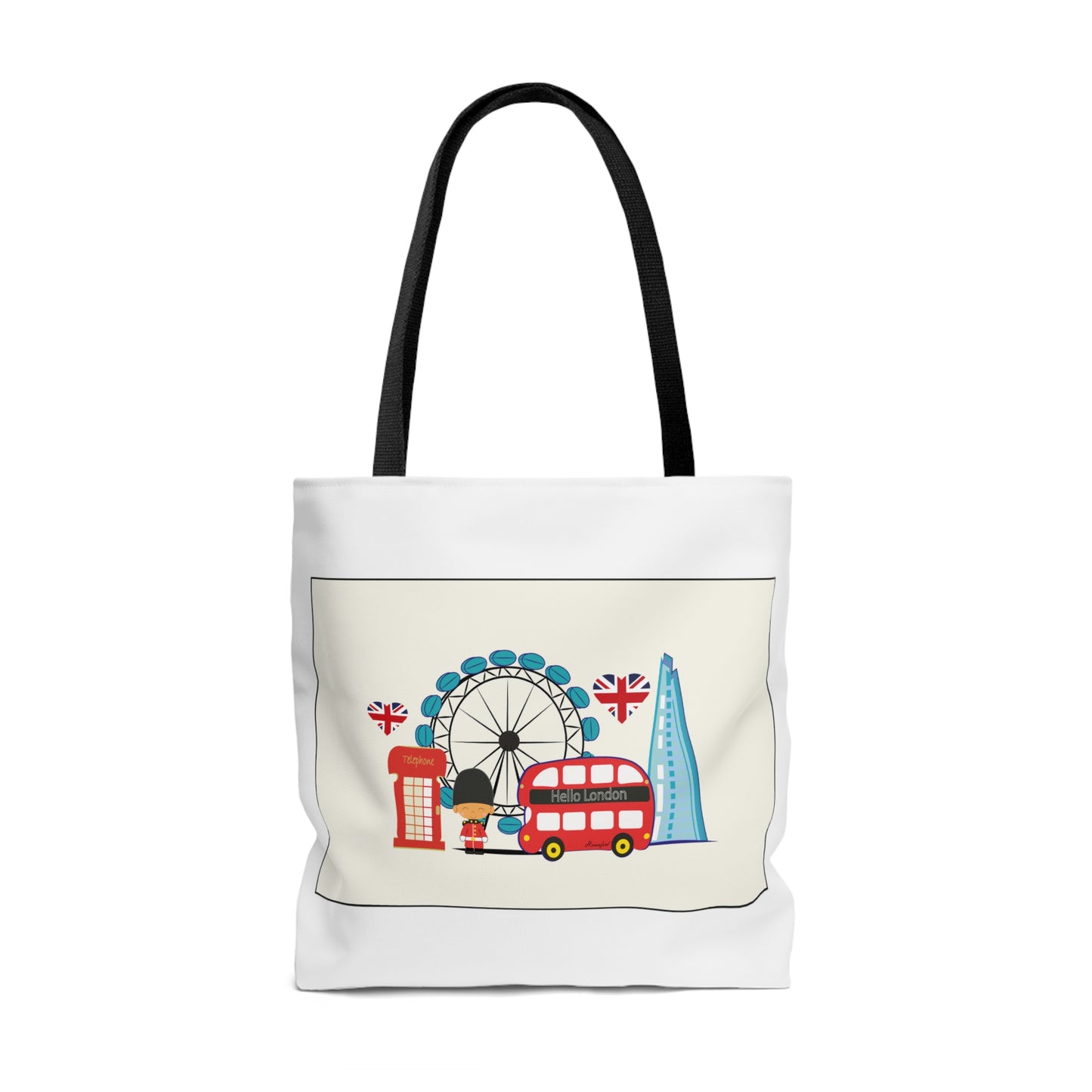 London Illustration Art Tote Bag (AOP)