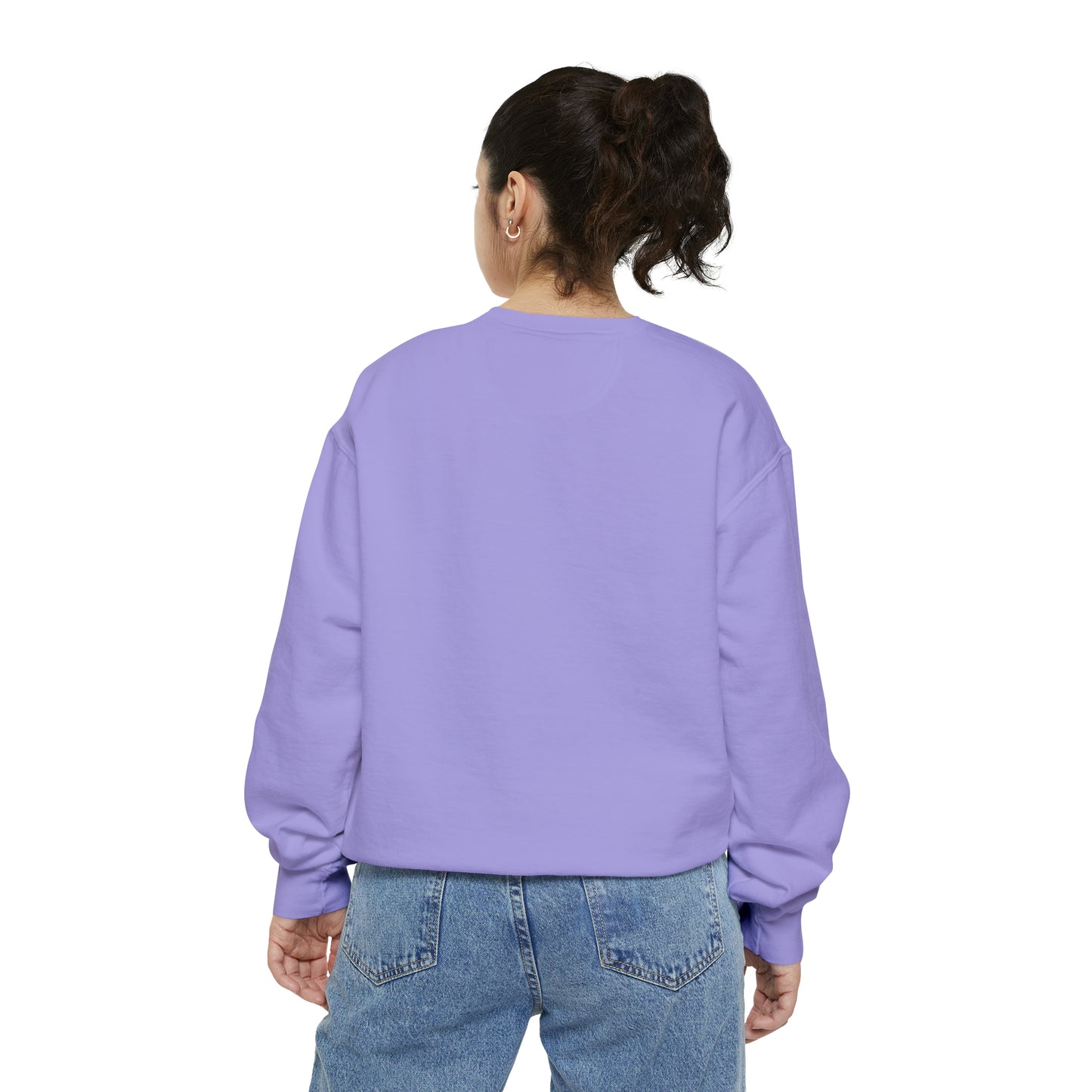 Daffodil Woman Art Unisex Garment-Dyed Sweatshirt