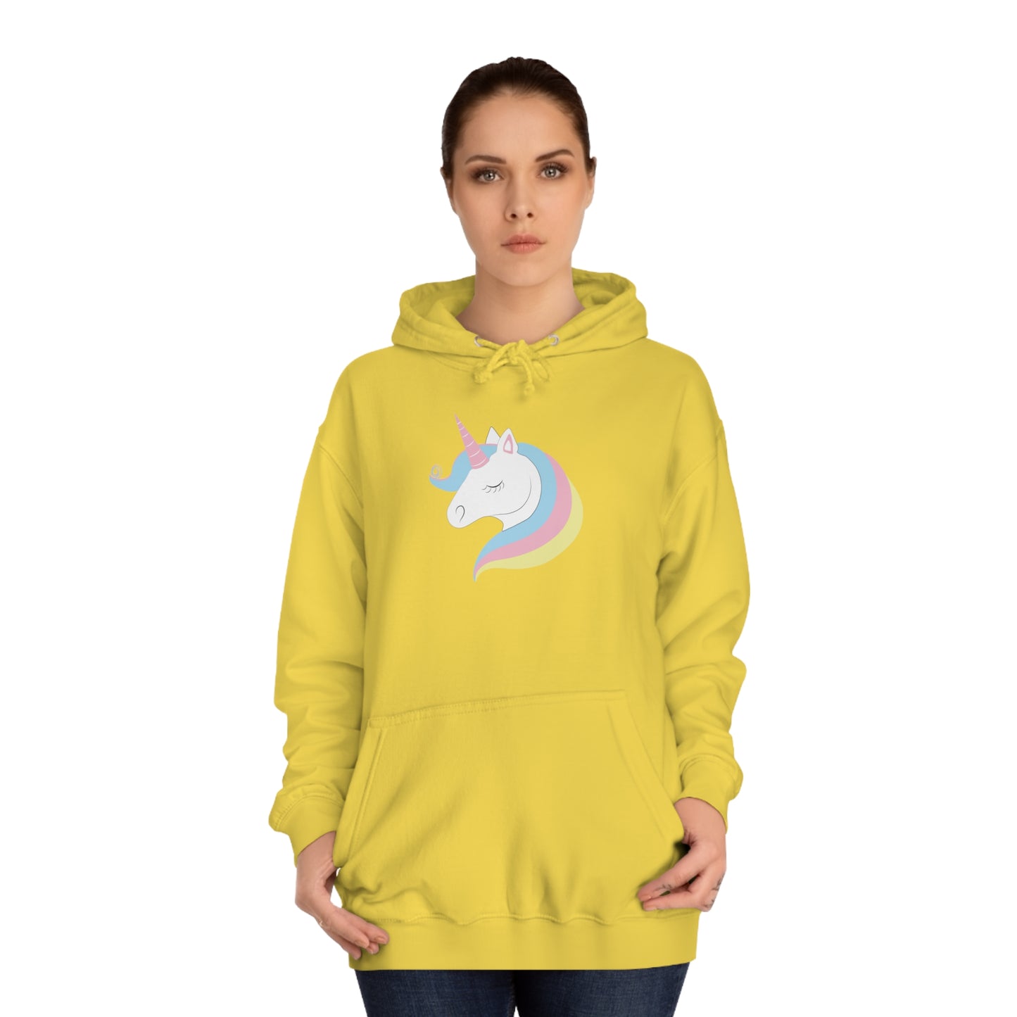 Unicorn Unisex College Hoodie