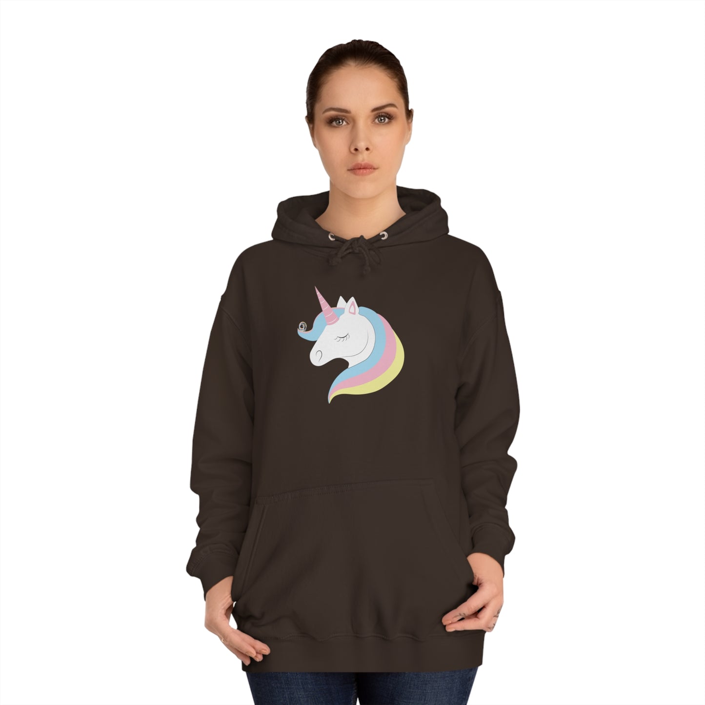 Unicorn Unisex College Hoodie