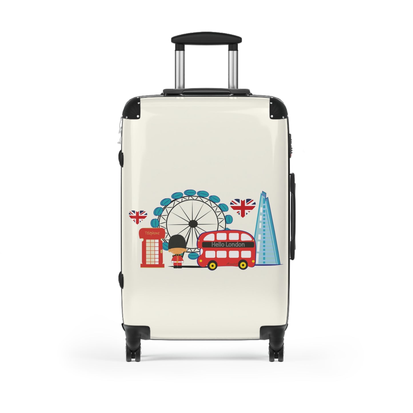 London Illustration Suitcase