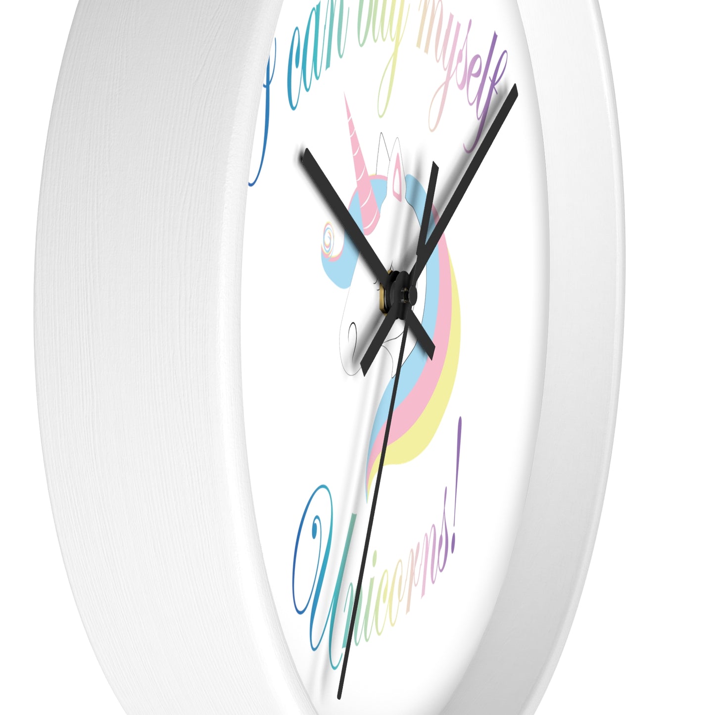 I Can Buy Myself Unicorns! Wall Clock