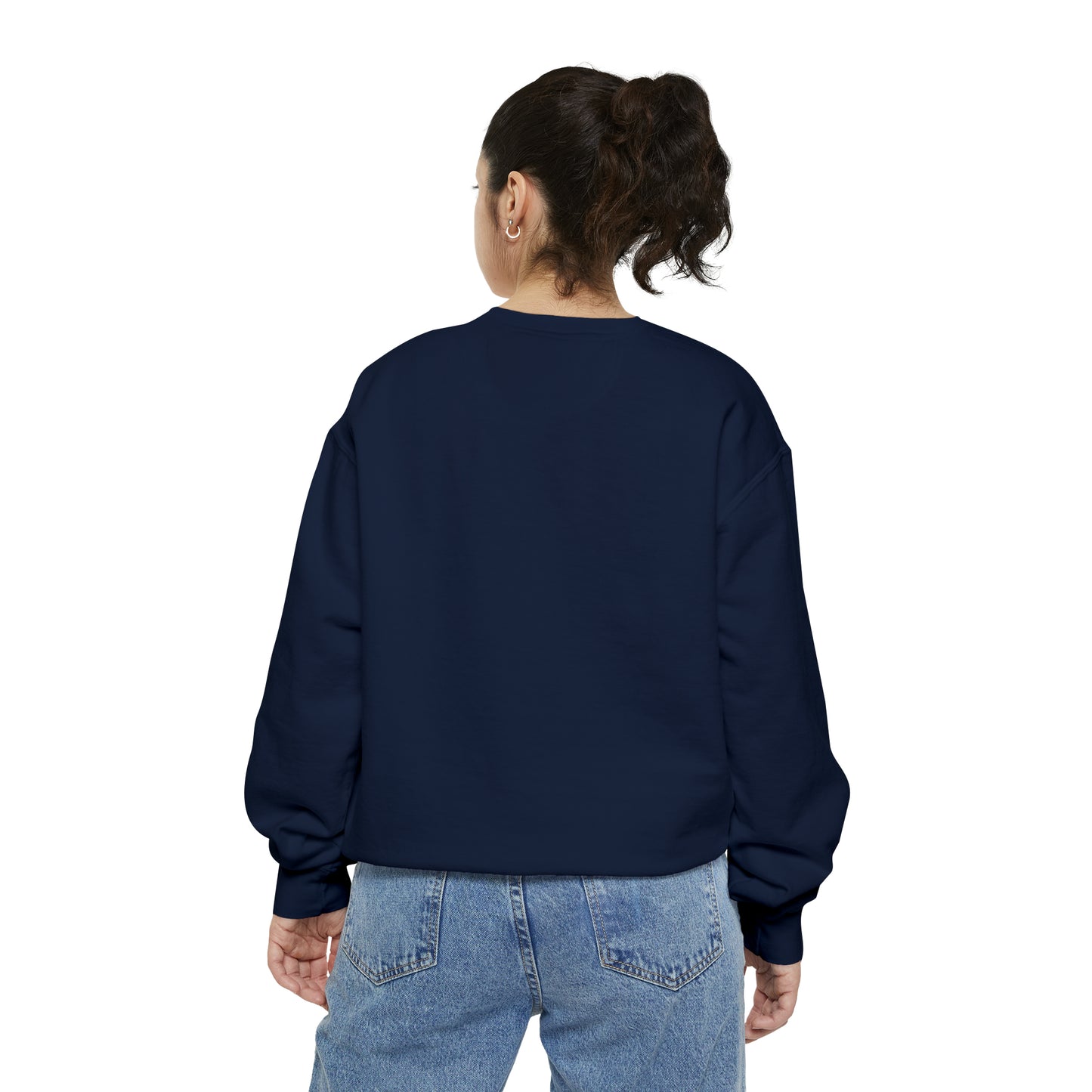 Daffodil Woman Art Unisex Garment-Dyed Sweatshirt