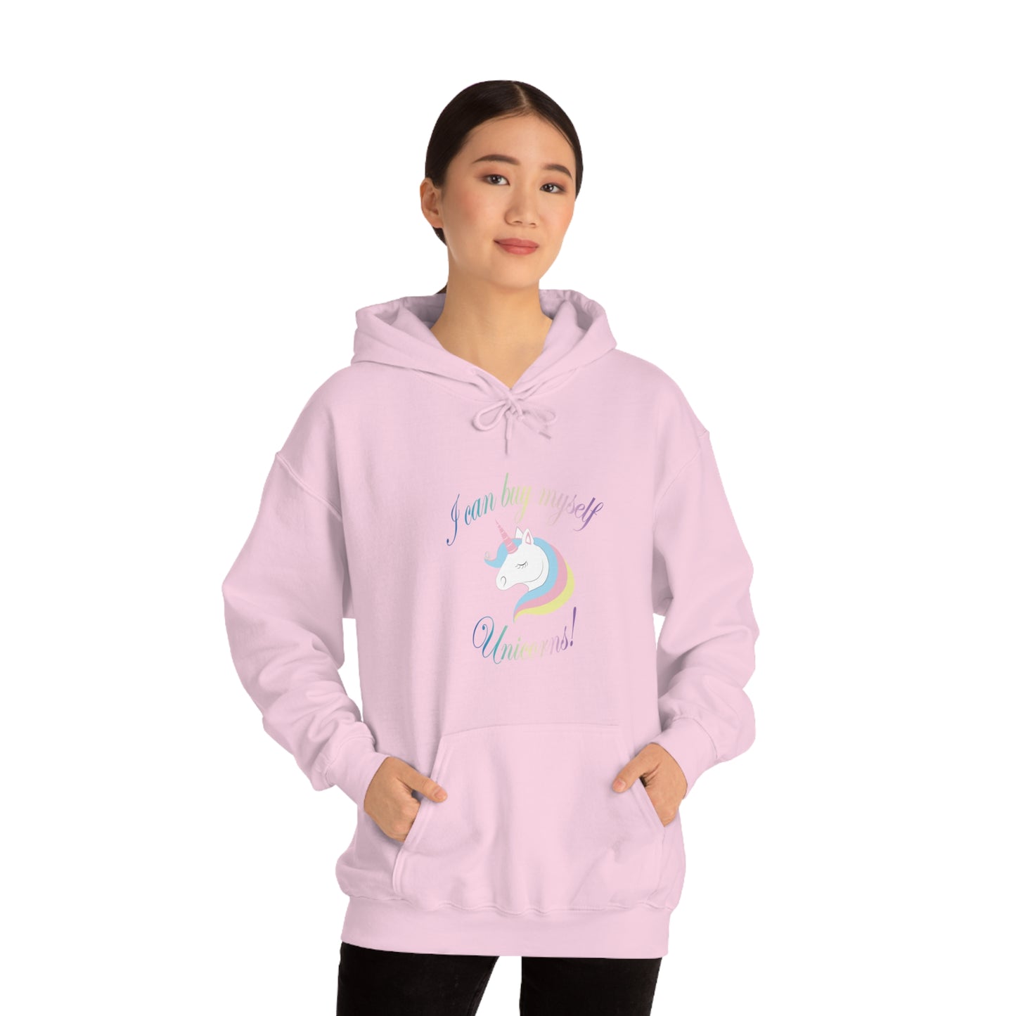 I Can Buy Myself Unicorns! Unisex Heavy Blend™ Hooded Sweatshirt