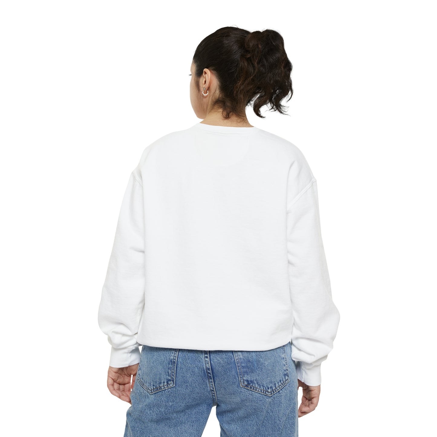 Daffodil Woman Art Unisex Garment-Dyed Sweatshirt