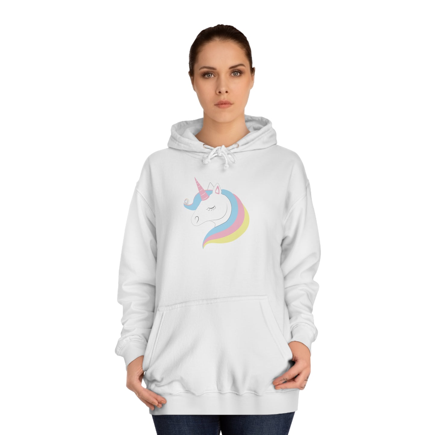 Unicorn Unisex College Hoodie