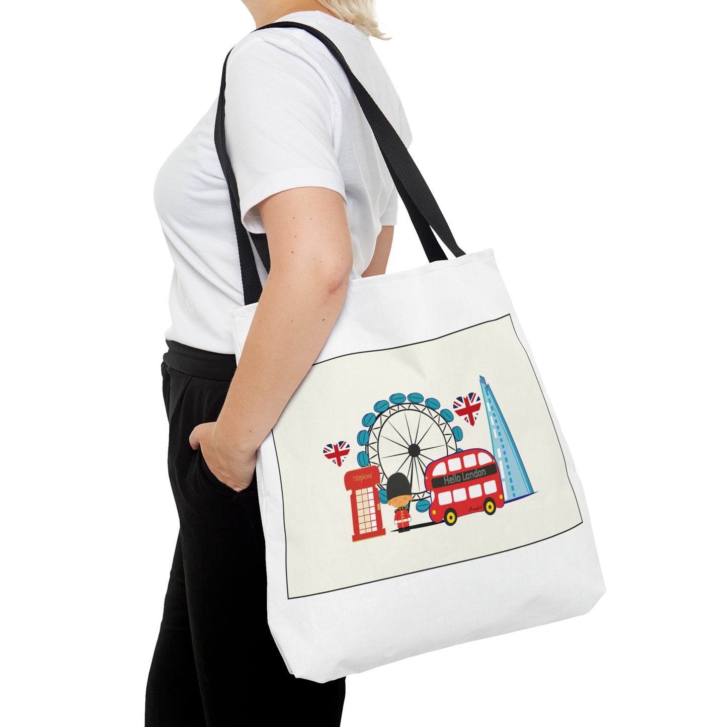 London Illustration Art Tote Bag (AOP)