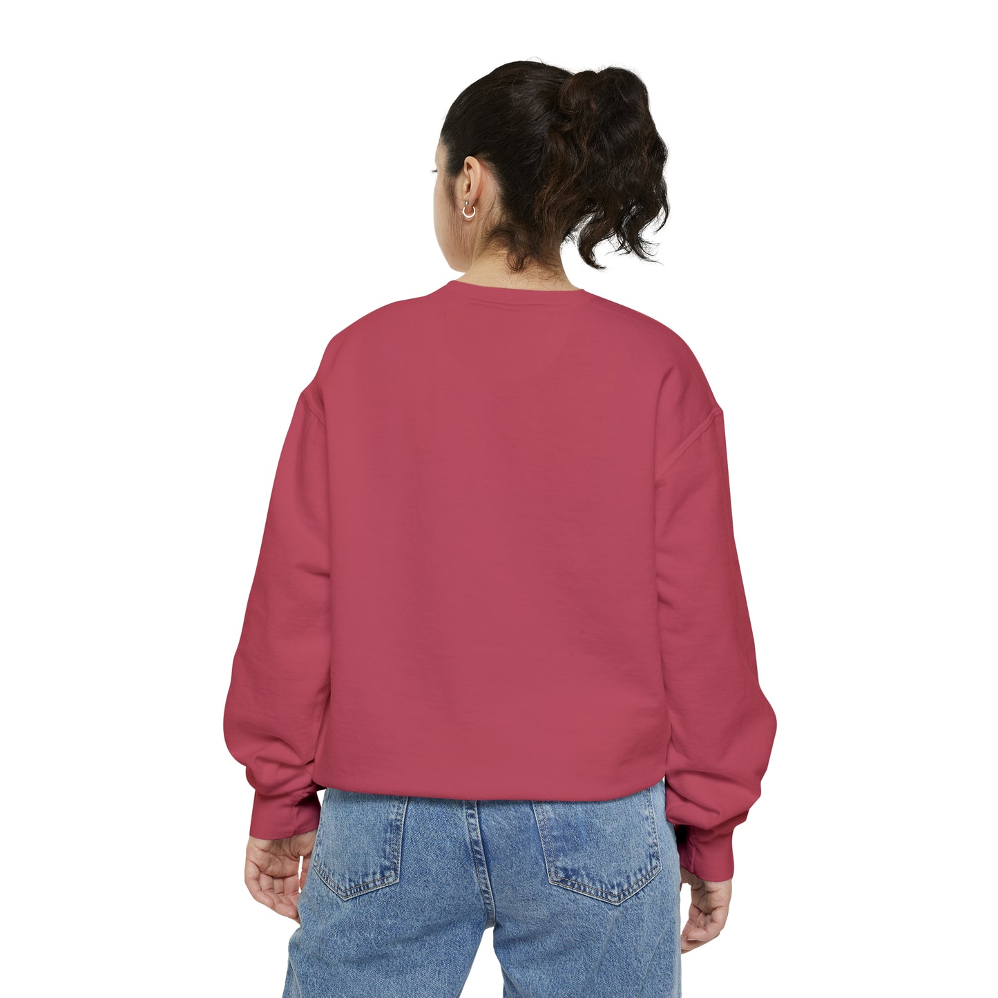 Daffodil Woman Art Unisex Garment-Dyed Sweatshirt