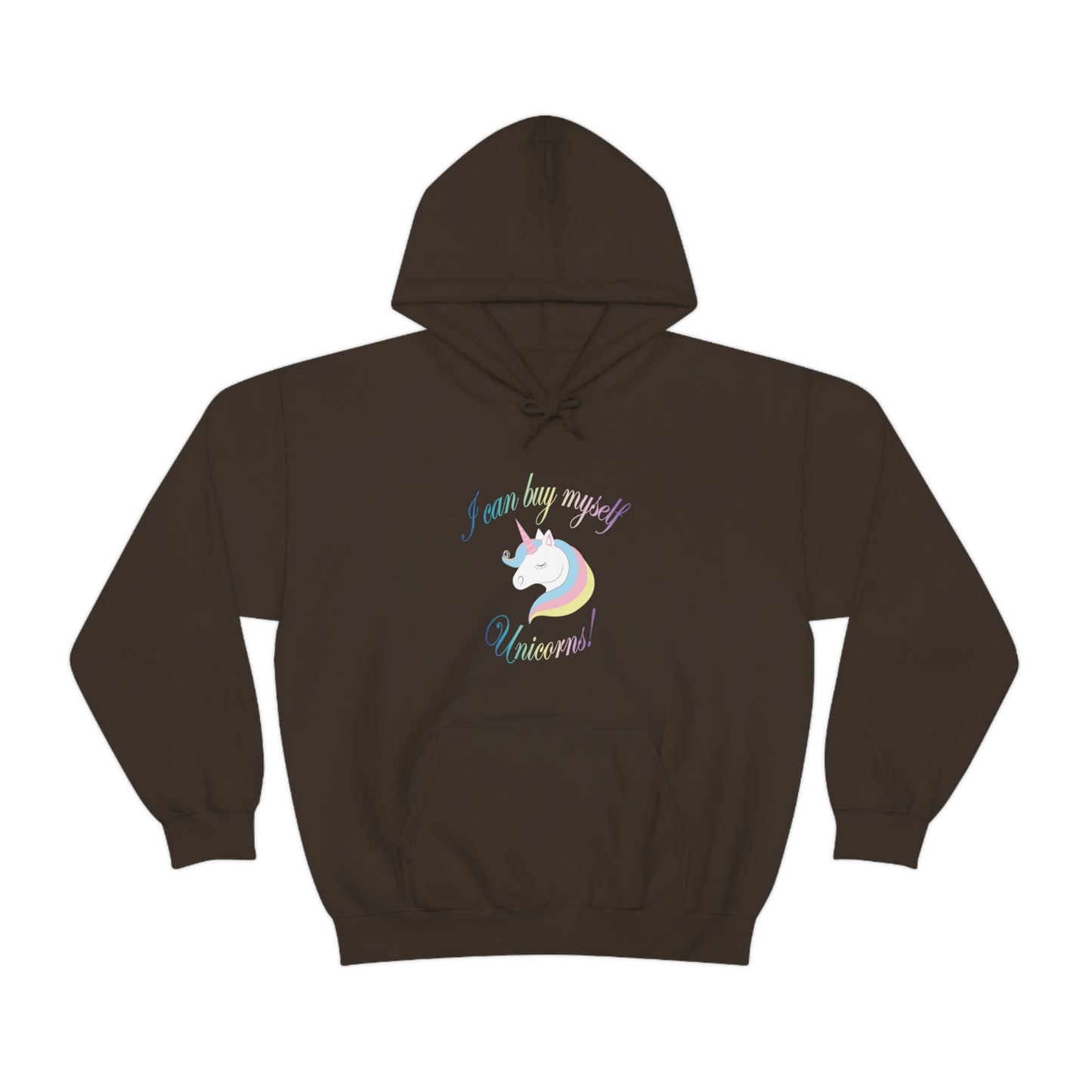 I Can Buy Myself Unicorns! Unisex Heavy Blend™ Hooded Sweatshirt