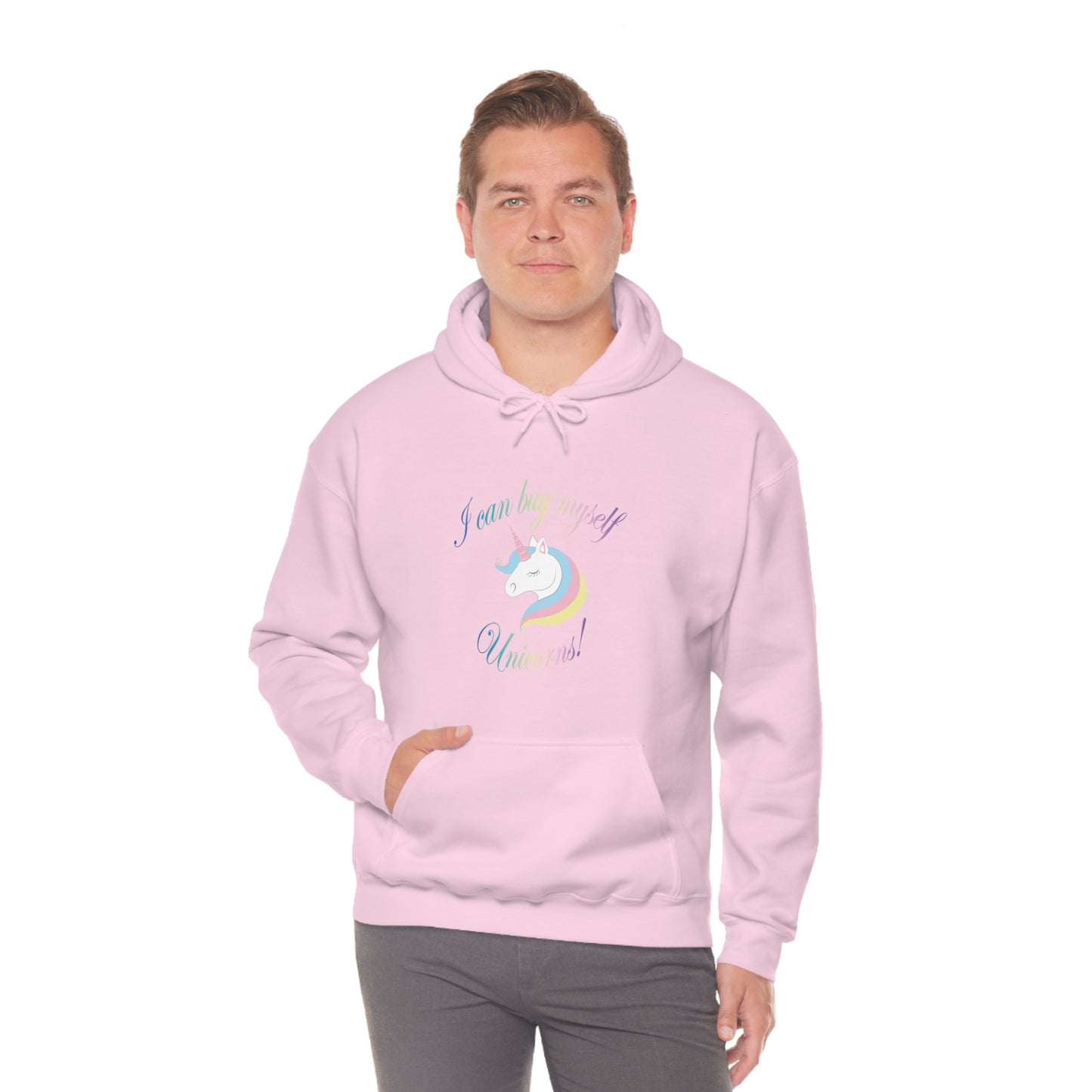 I Can Buy Myself Unicorns! Unisex Heavy Blend™ Hooded Sweatshirt