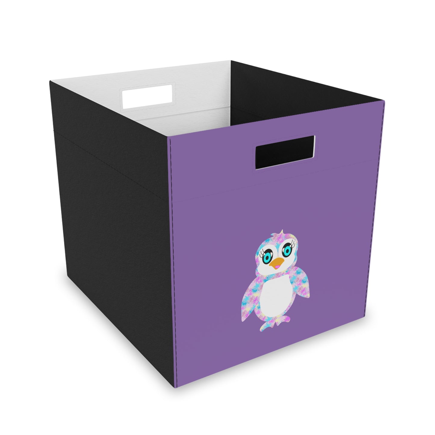 The Penguinies, Purple Felt Storage Box