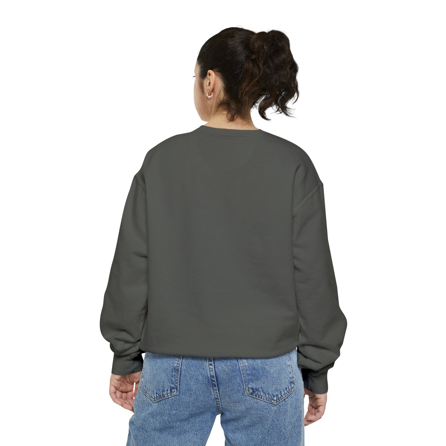 Daffodil Woman Art Unisex Garment-Dyed Sweatshirt