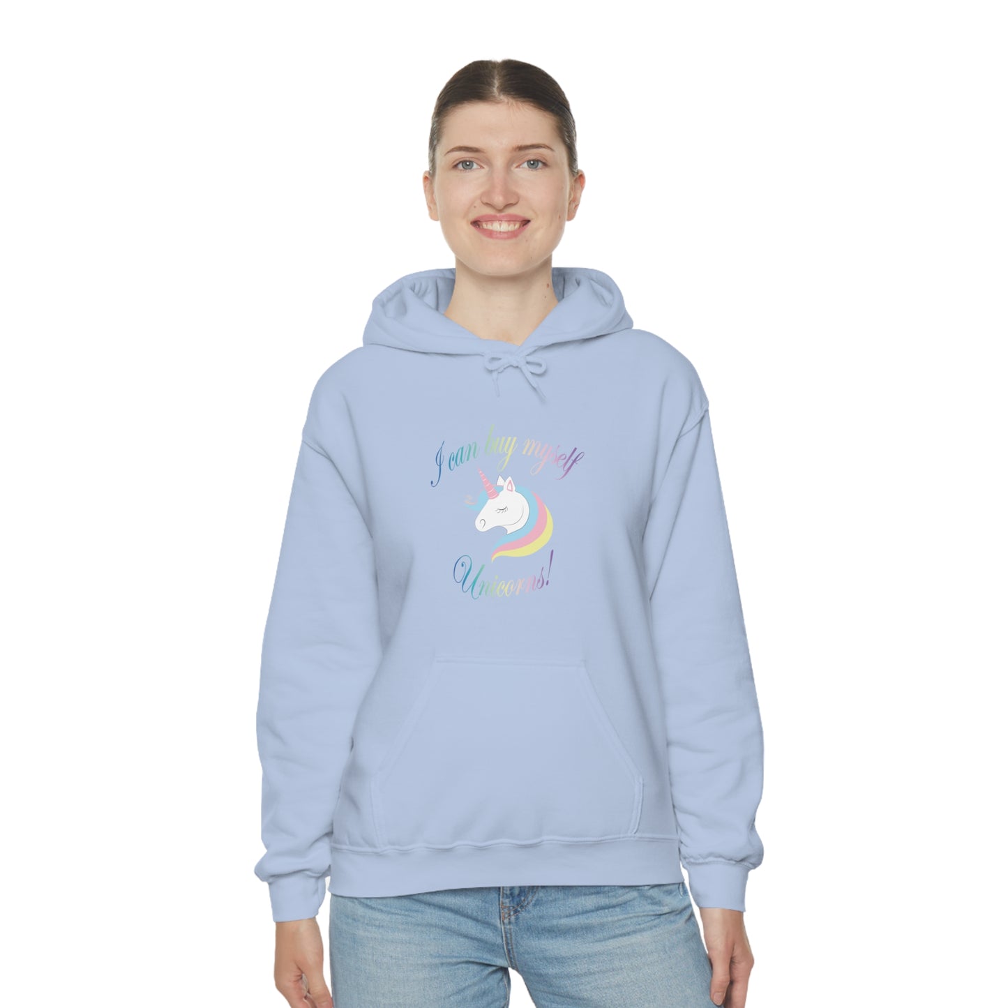 I Can Buy Myself Unicorns! Unisex Heavy Blend™ Hooded Sweatshirt