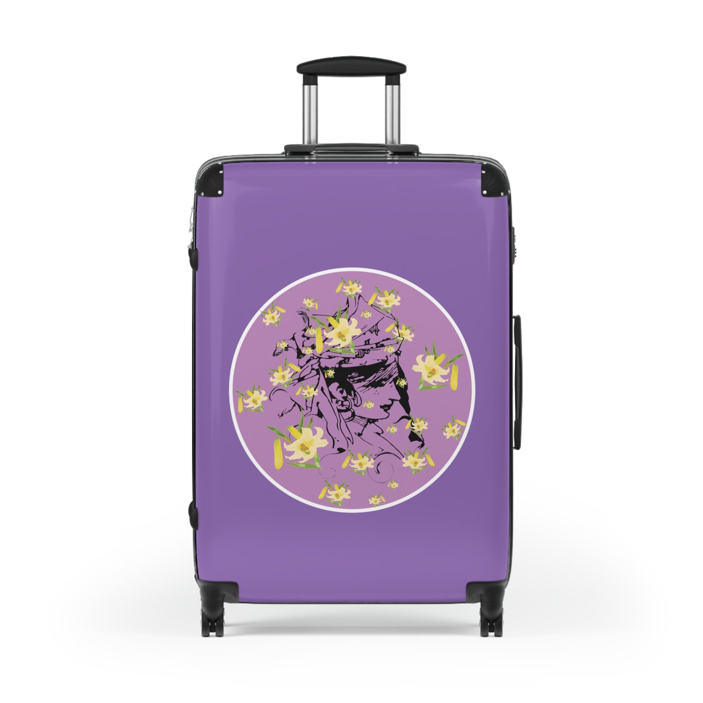 Daffodil Woman Purple Suitcase