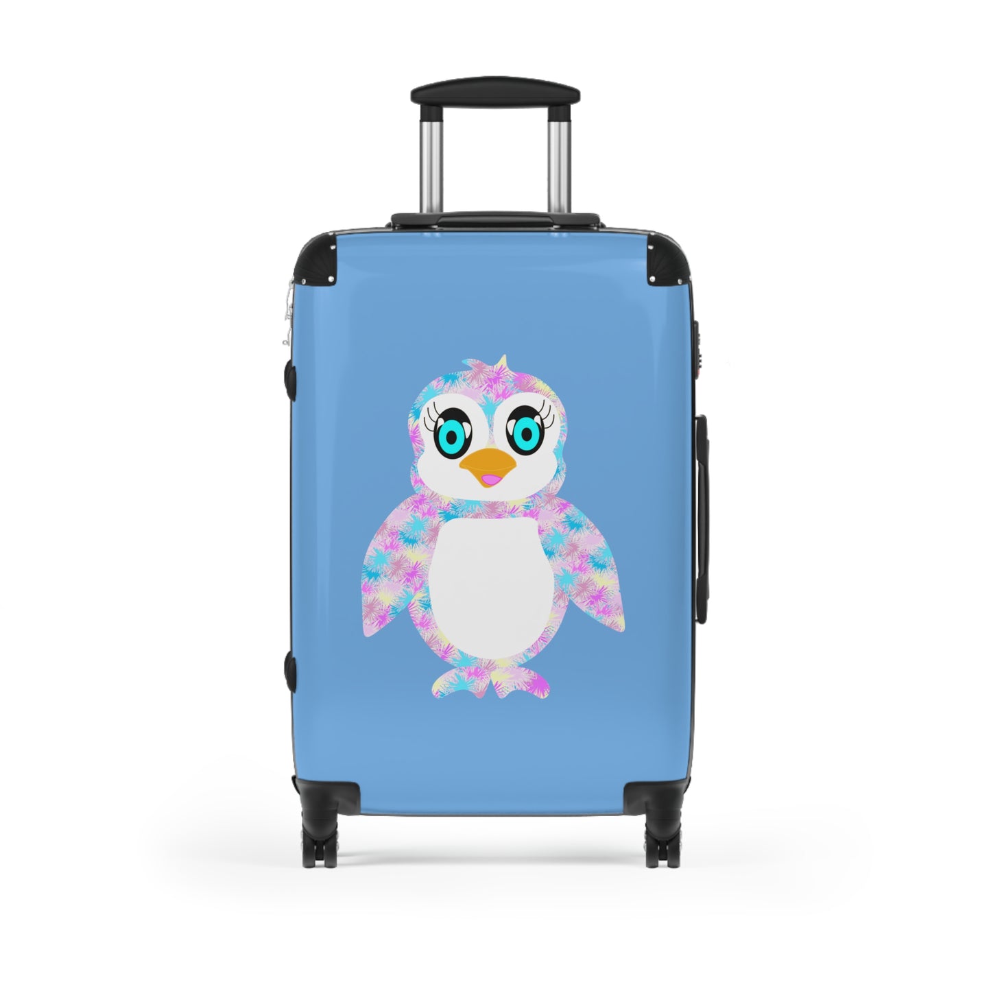 Penguinie Light Blue Suitcase