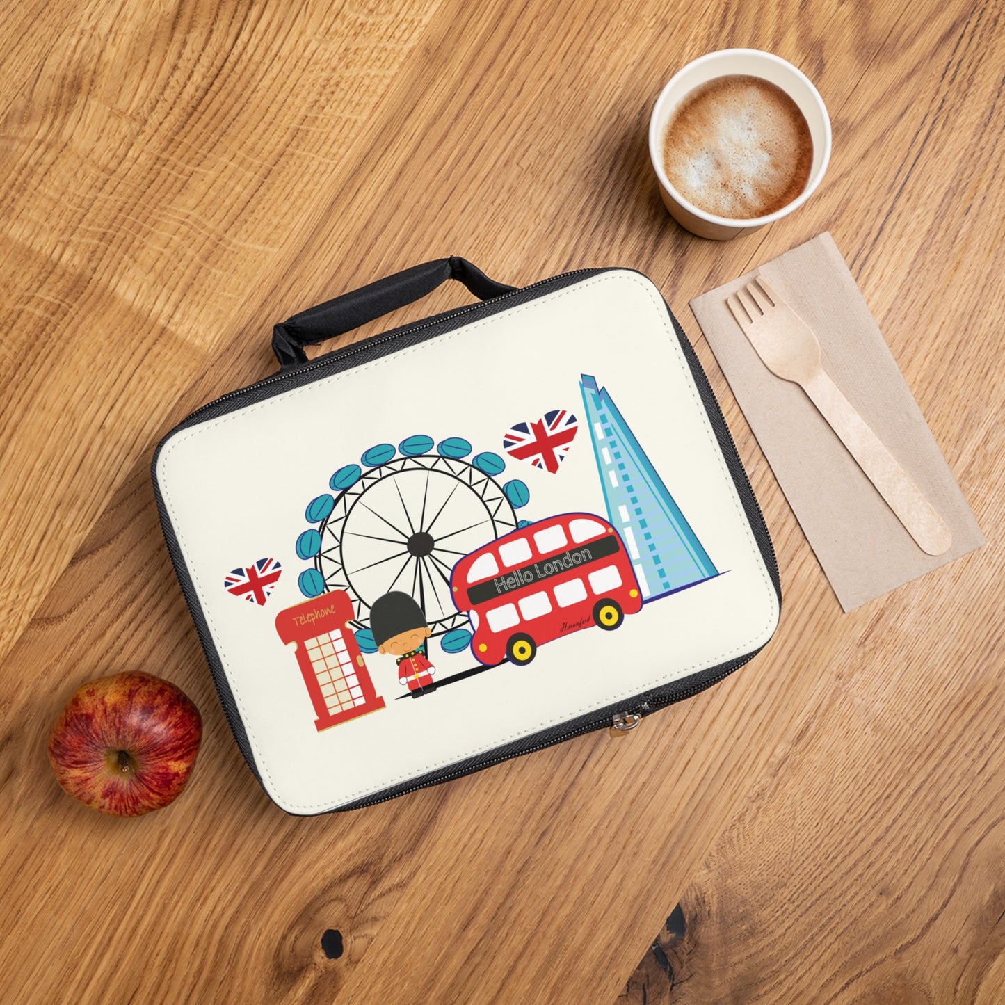 London Illustration Lunch Bag