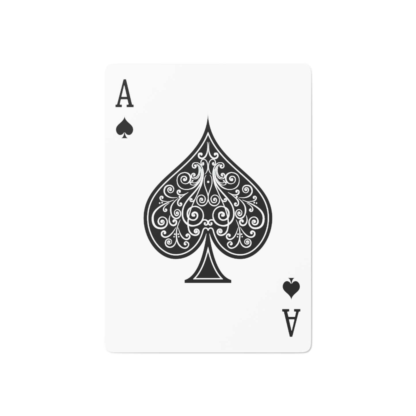 Mardy Arse, Sheffield Dialect Purple Typography Custom Poker Cards