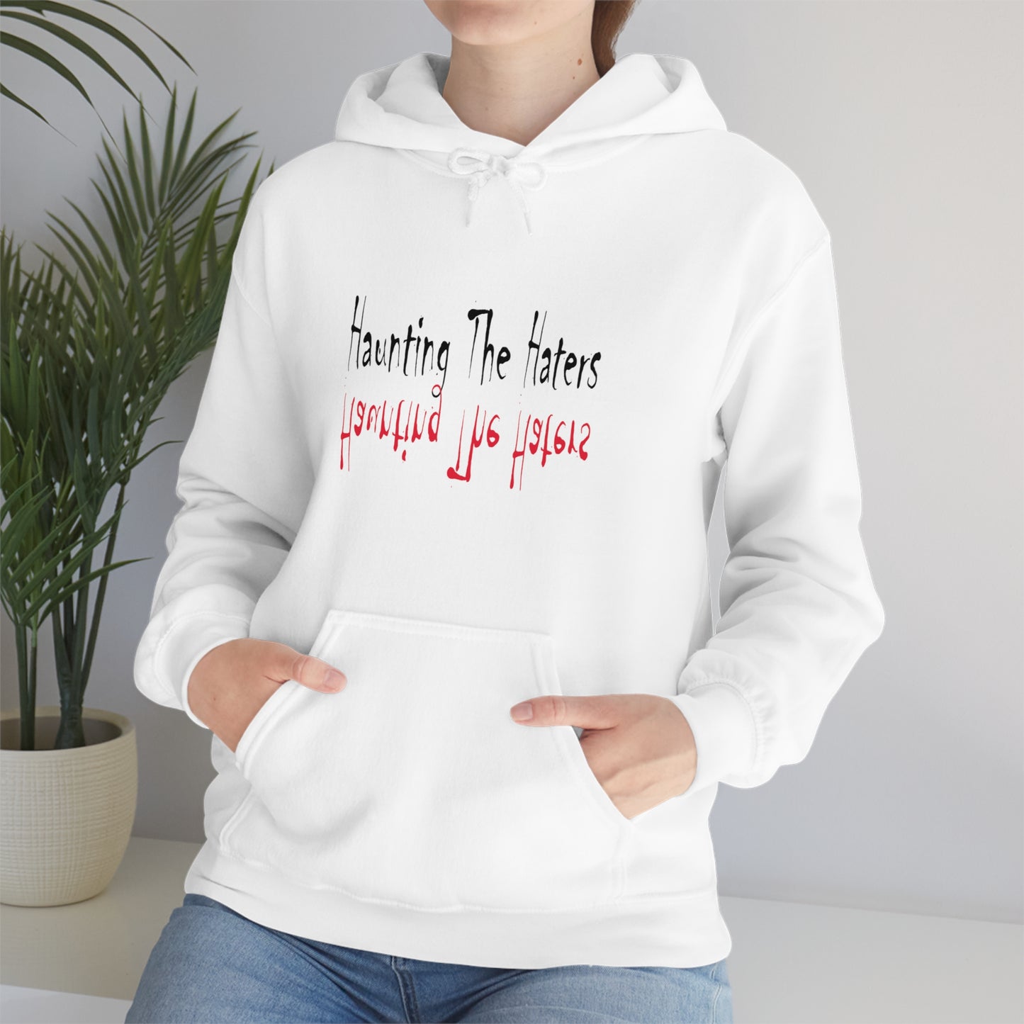 Haunting The Haters Unisex Heavy Blend™ Hooded Sweatshirt