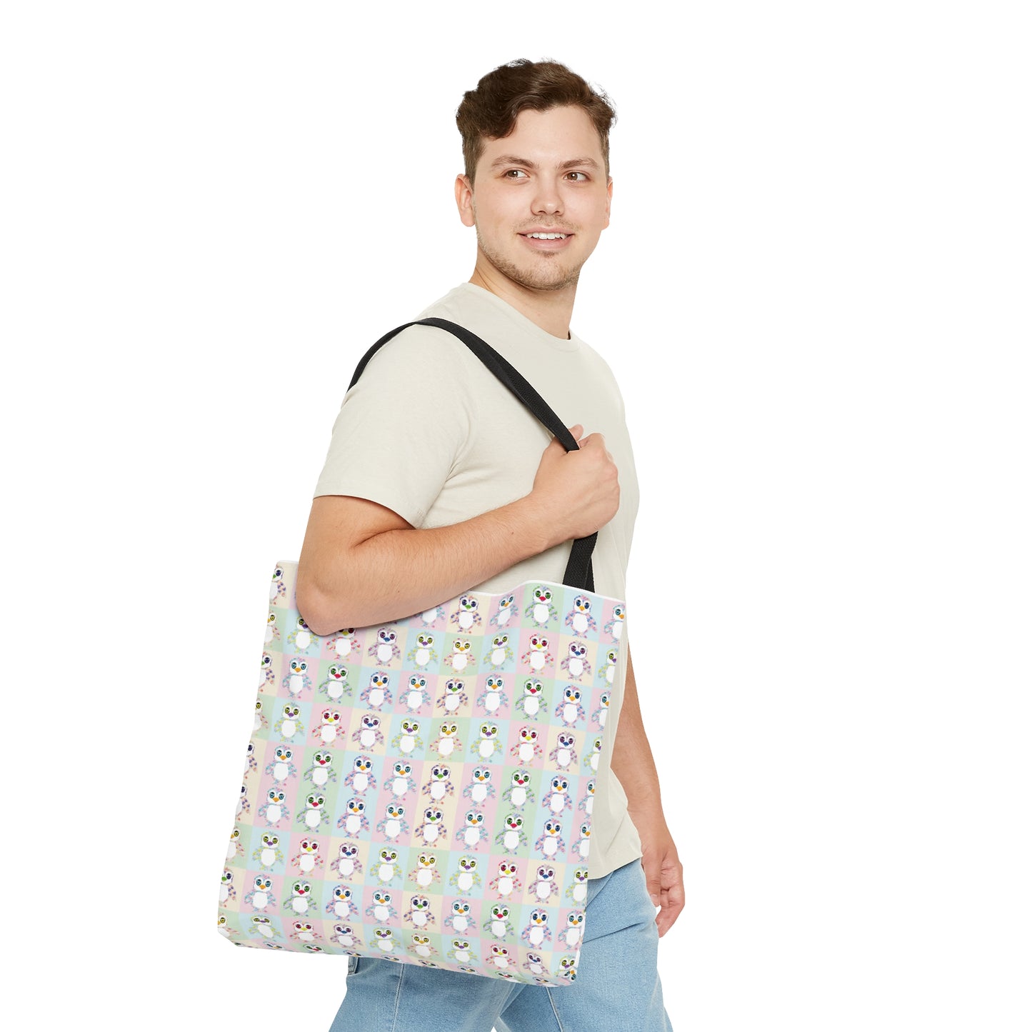 The Penguinies Pop Art Tote Bag (AOP)