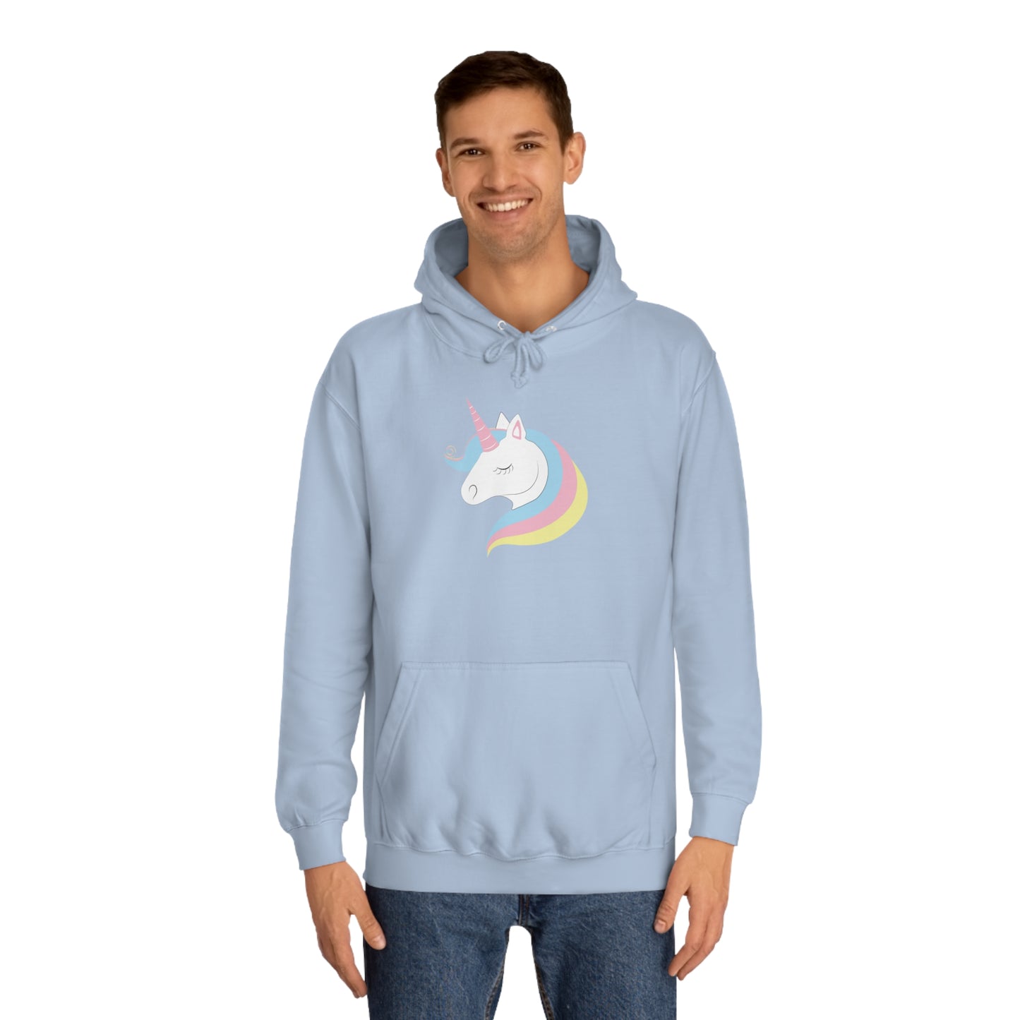 Unicorn Unisex College Hoodie