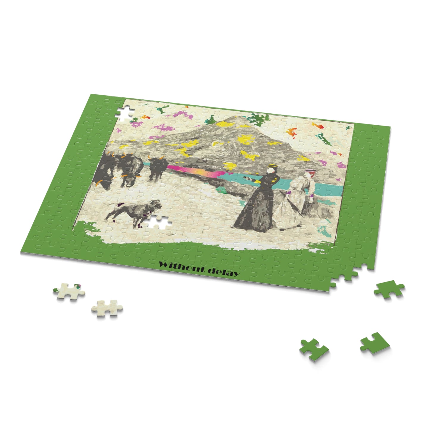 Without Delay Puzzle (120, 252, 500-Piece)