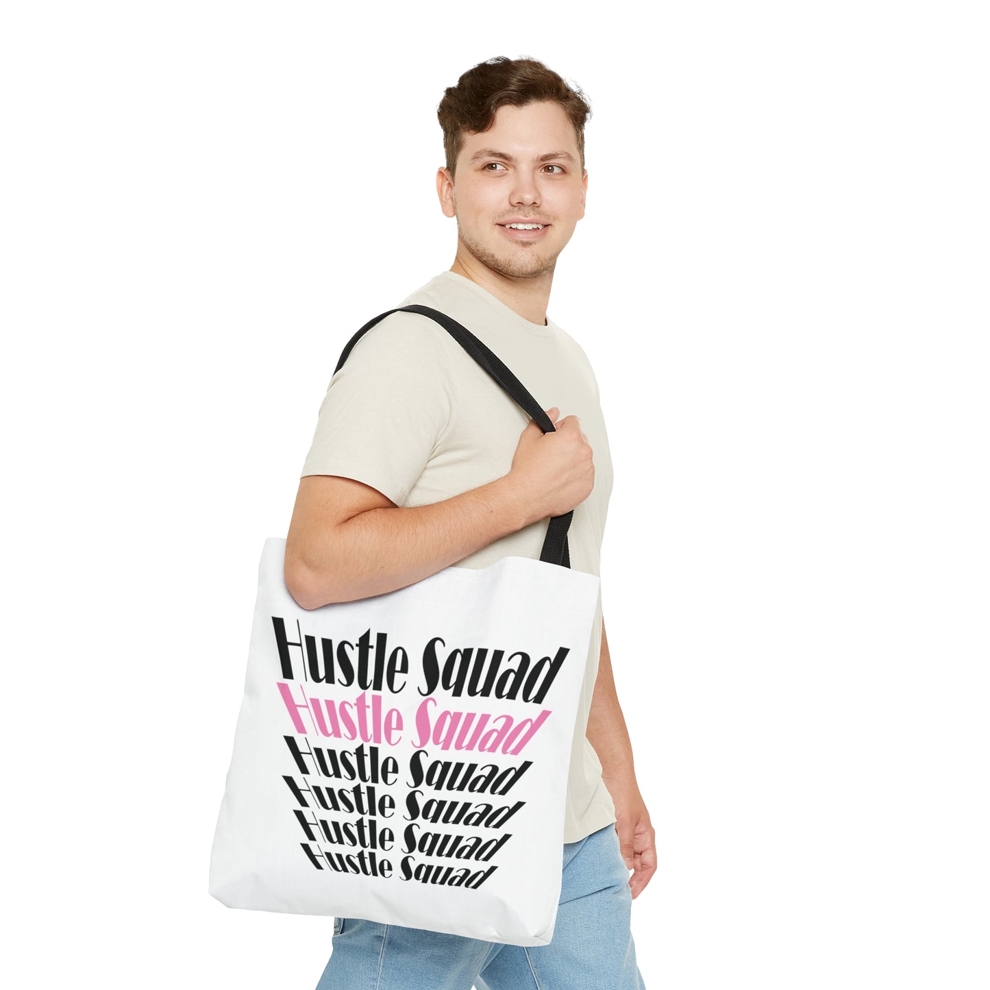 Hustle Squad Tote Bag (AOP)