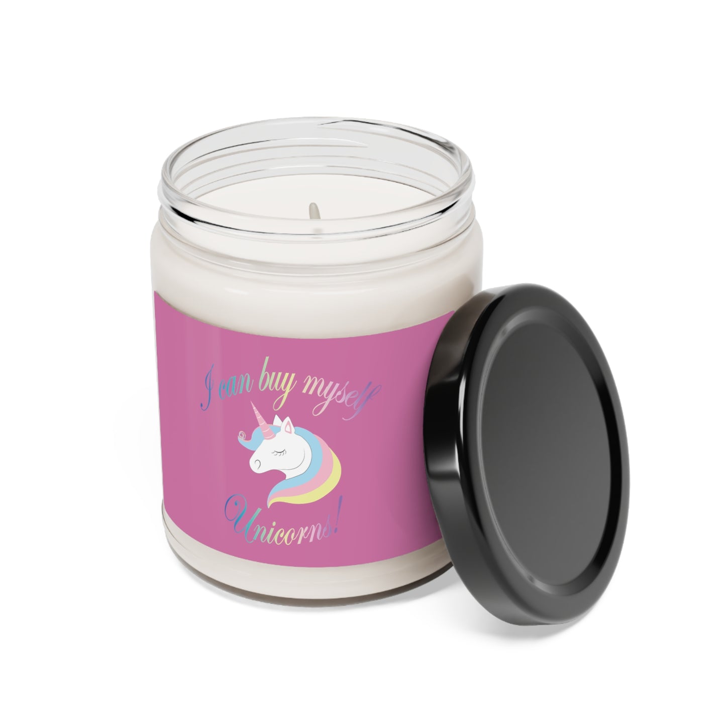 I Can Buy Myself Unicorns! Scented Soy Candle, 9oz