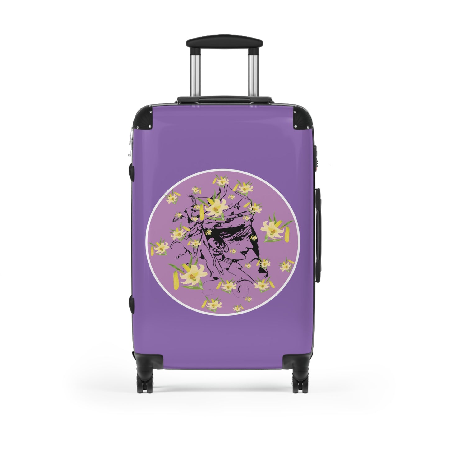 Daffodil Woman Purple Suitcase