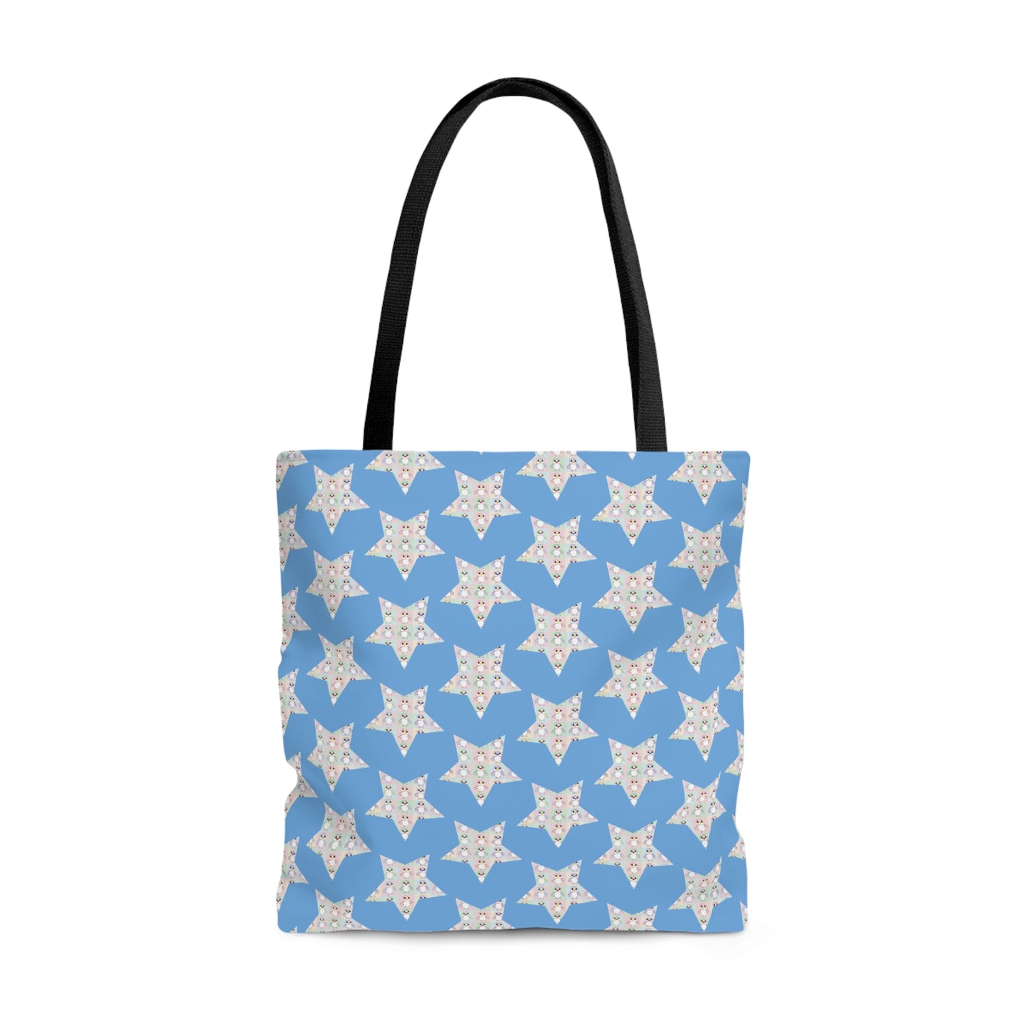 Penguinie Star Pattern Tote Bag (AOP)