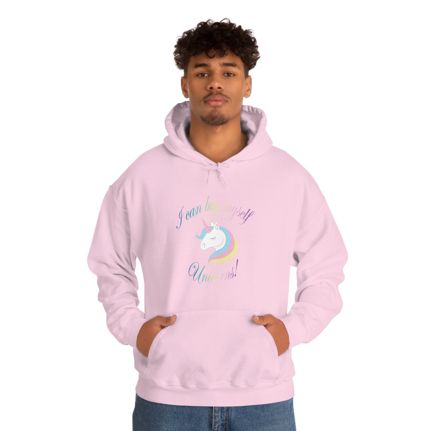 I Can Buy Myself Unicorns! Unisex Heavy Blend™ Hooded Sweatshirt