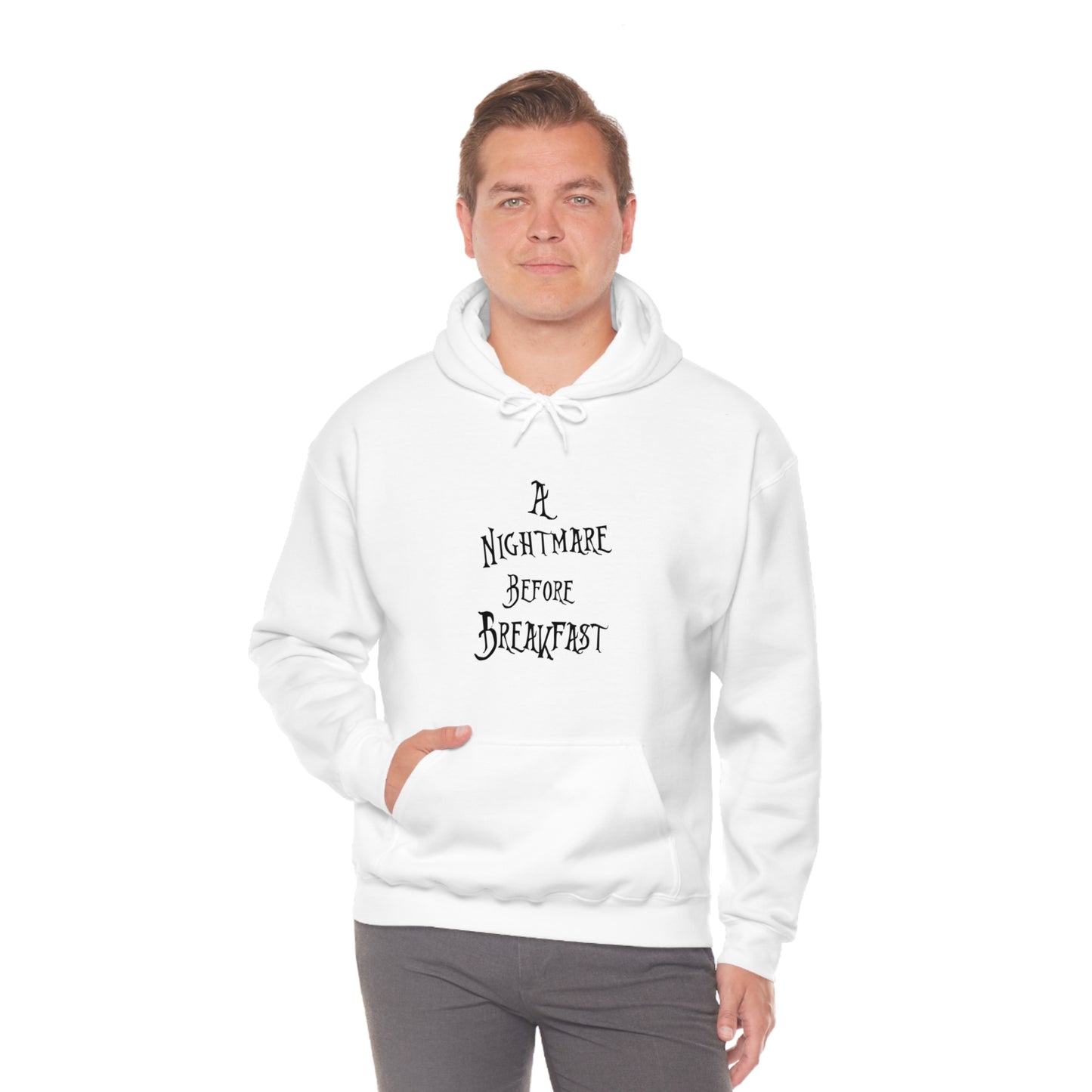 A Nightmare Before Breakfast Unisex Heavy Blend™ Hooded Sweatshirt