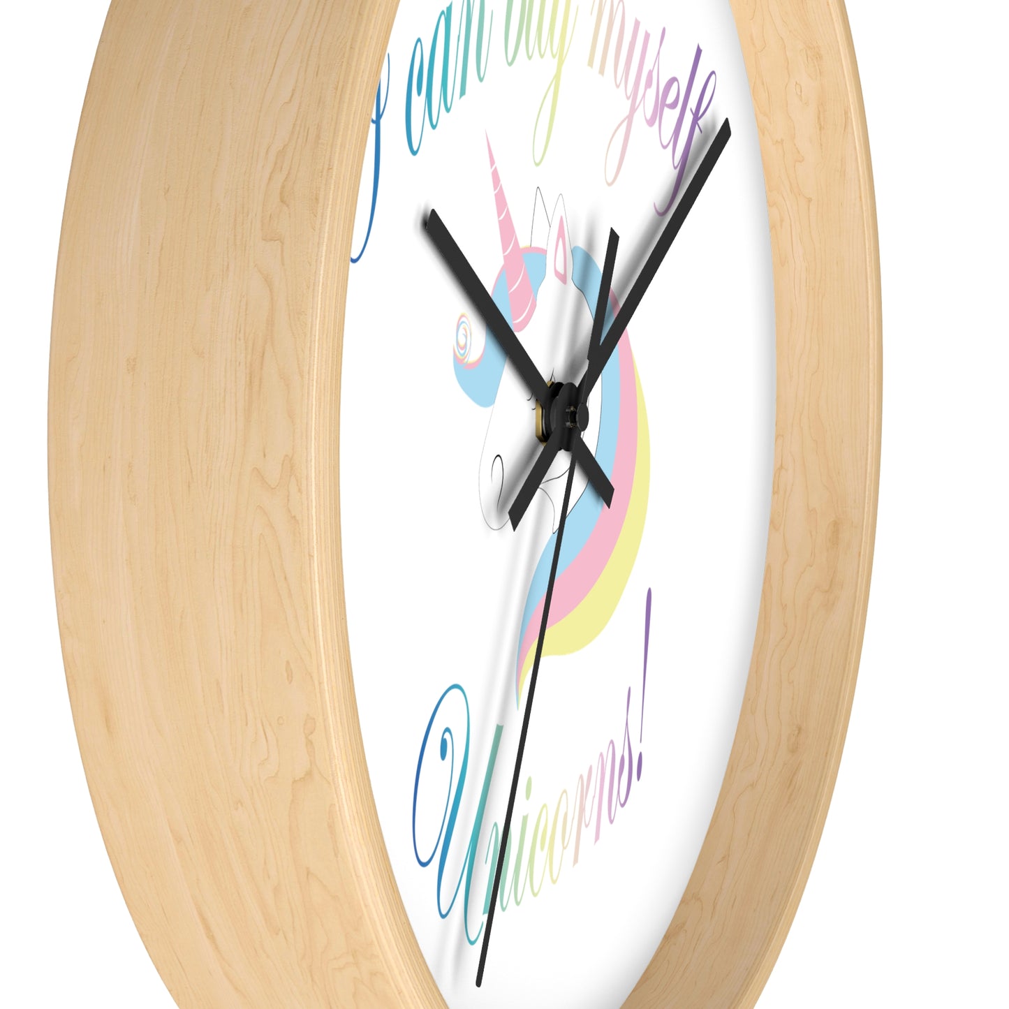 I Can Buy Myself Unicorns! Wall Clock