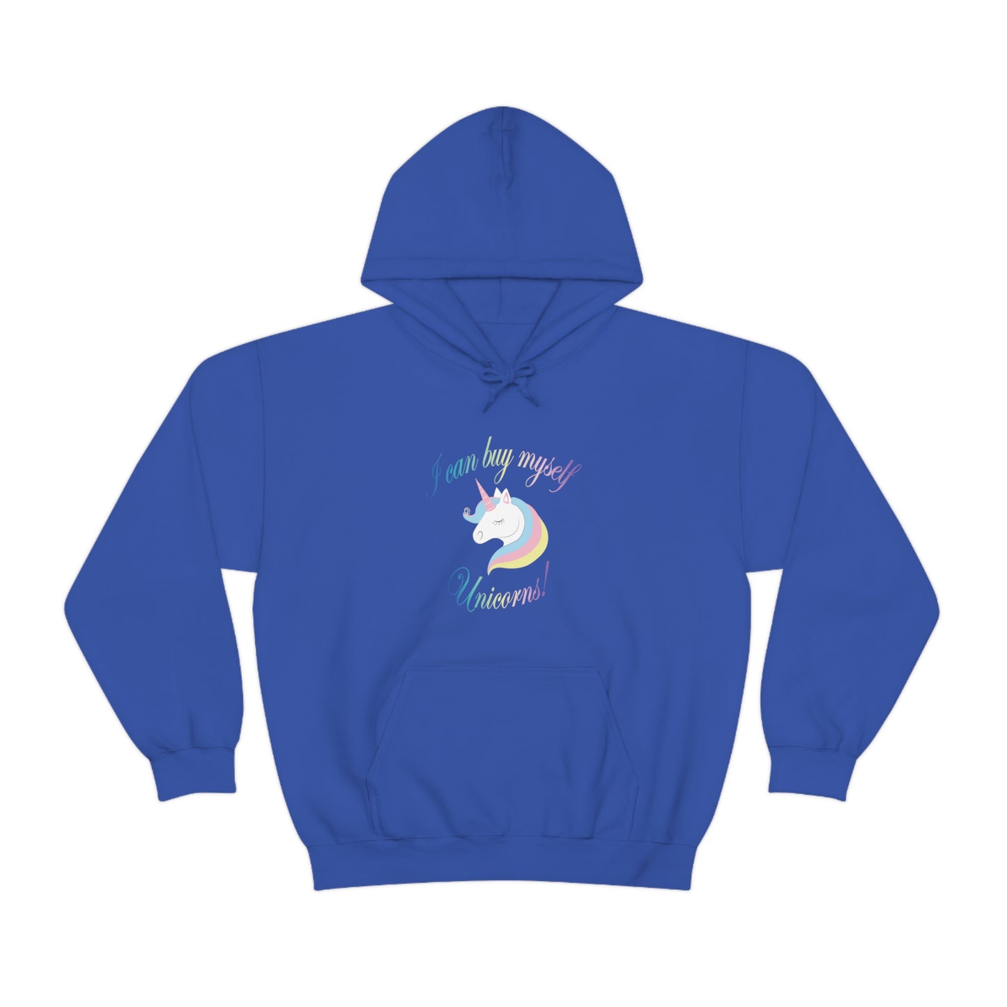 I Can Buy Myself Unicorns! Unisex Heavy Blend™ Hooded Sweatshirt