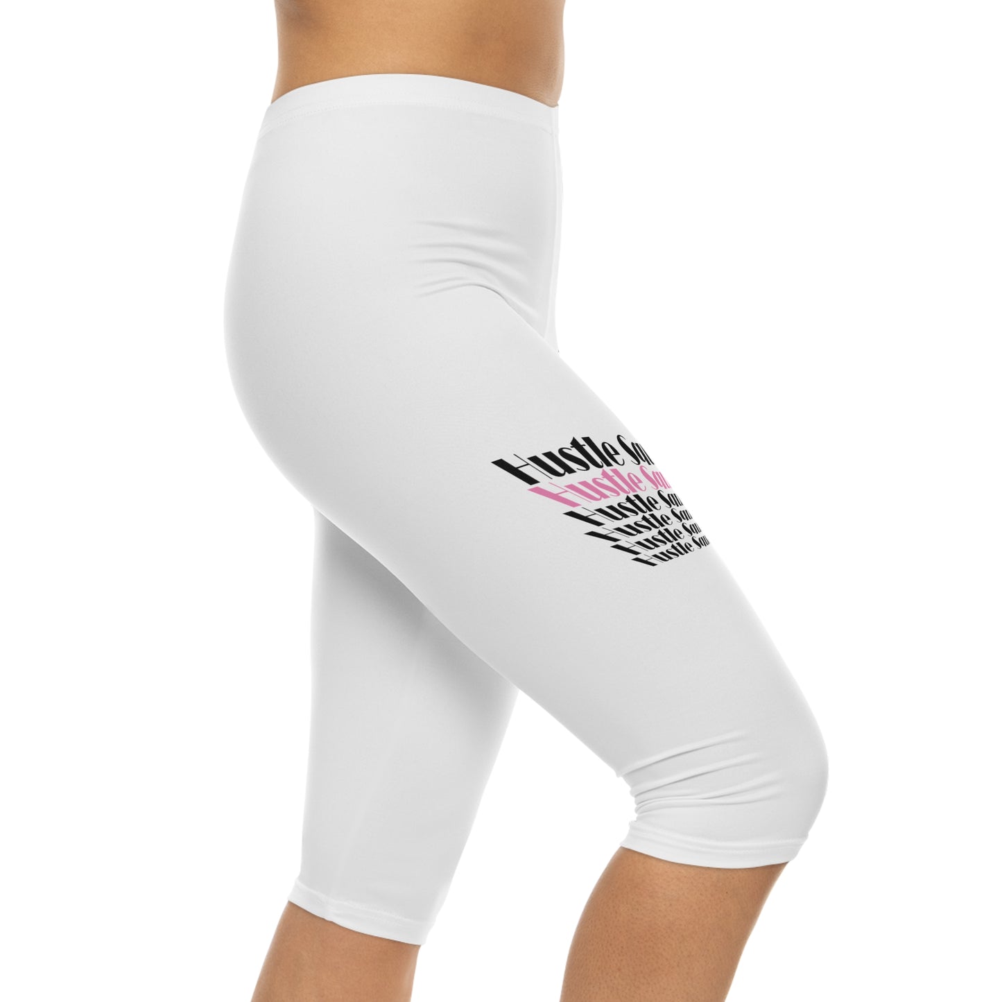 Hustle Squad Women’s Capri Leggings (AOP)