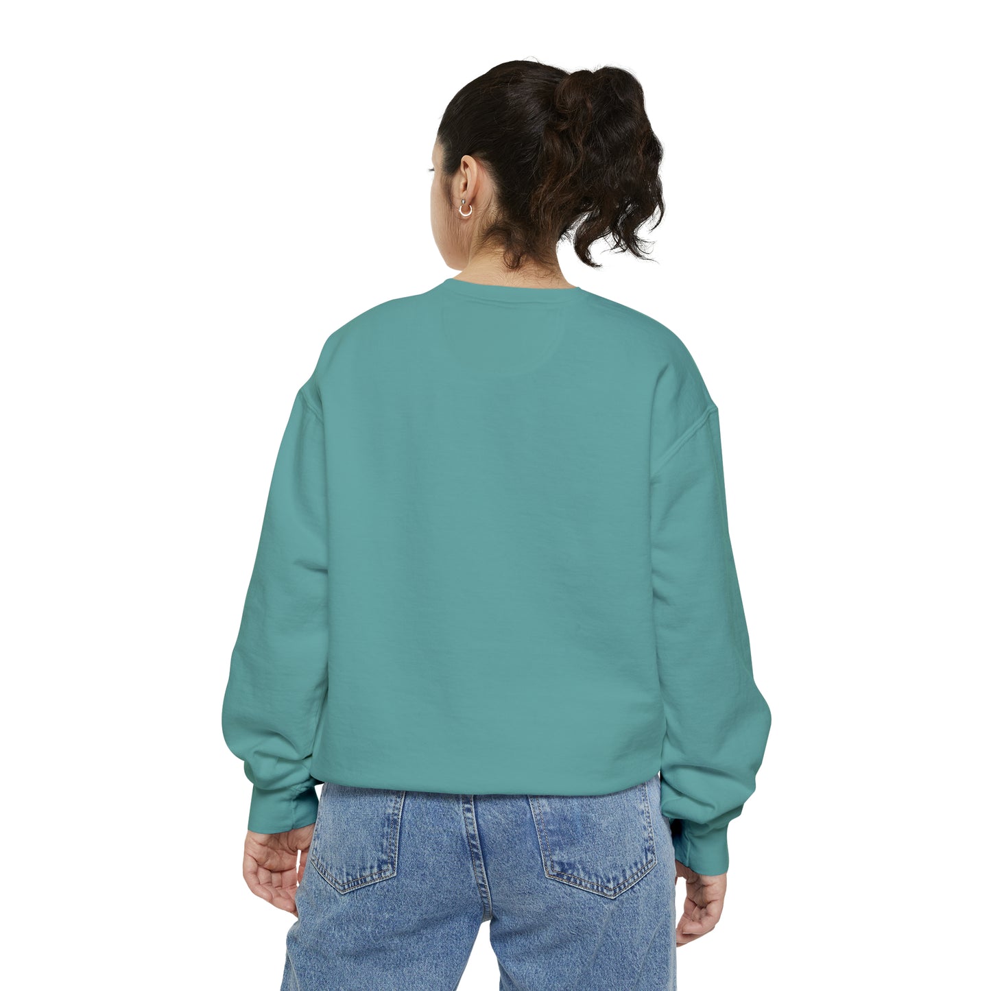 Daffodil Woman Art Unisex Garment-Dyed Sweatshirt