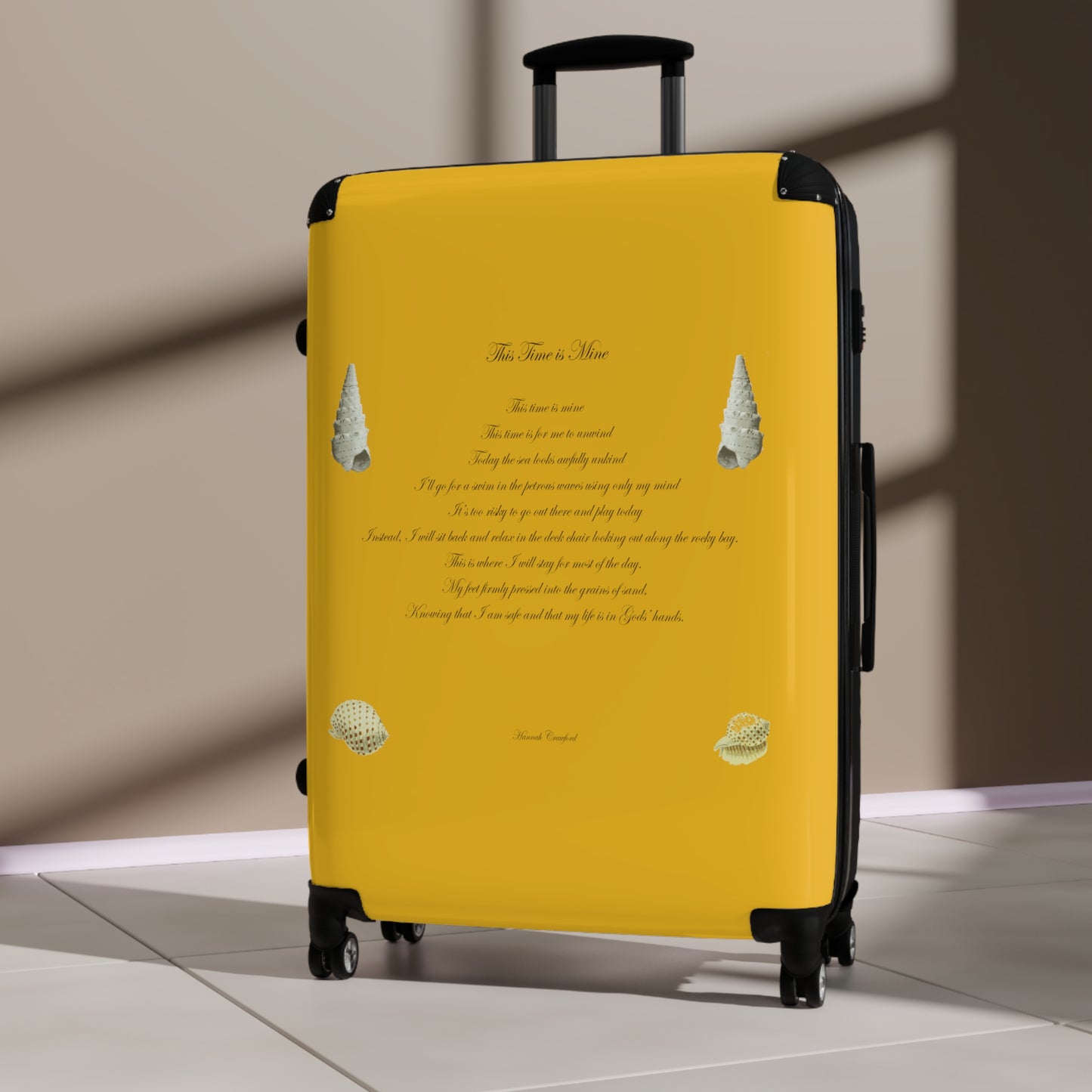 This Time is Mine Poem Suitcase